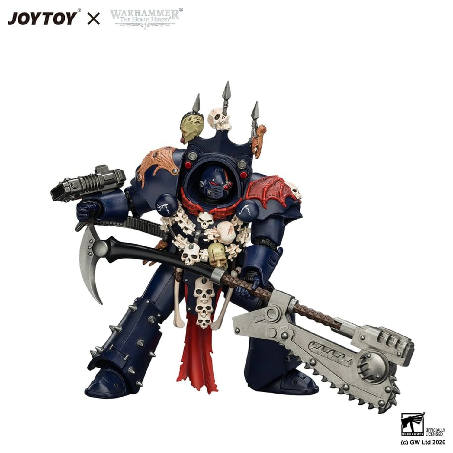 Warhammer The Horus Heresy akčná figúrka Night Lords Legion Praetor in Tartaros Terminator Armour 14 cm produktová fotografia