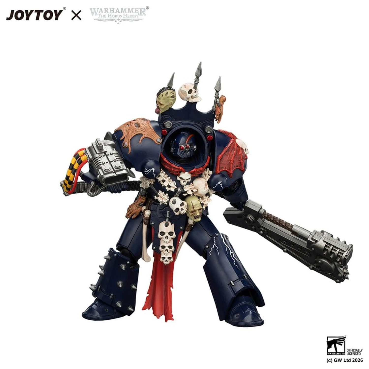Warhammer The Horus Heresy akčná figúrka Night Lords Legion Praetor in Tartaros Terminator Armour 14 cm produktová fotografia