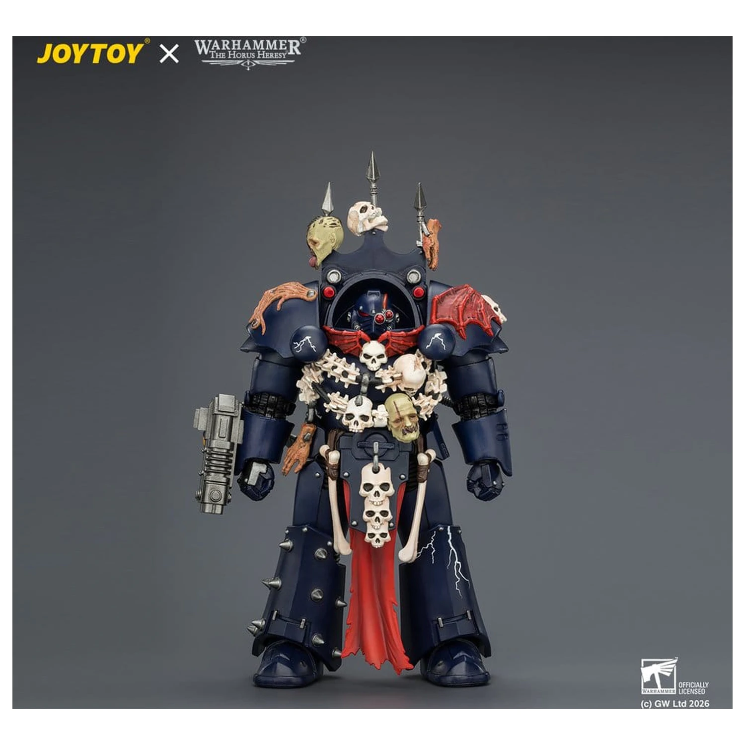 Warhammer The Horus Heresy akčná figúrka Night Lords Legion Praetor in Tartaros Terminator Armour 14 cm produktová fotografia