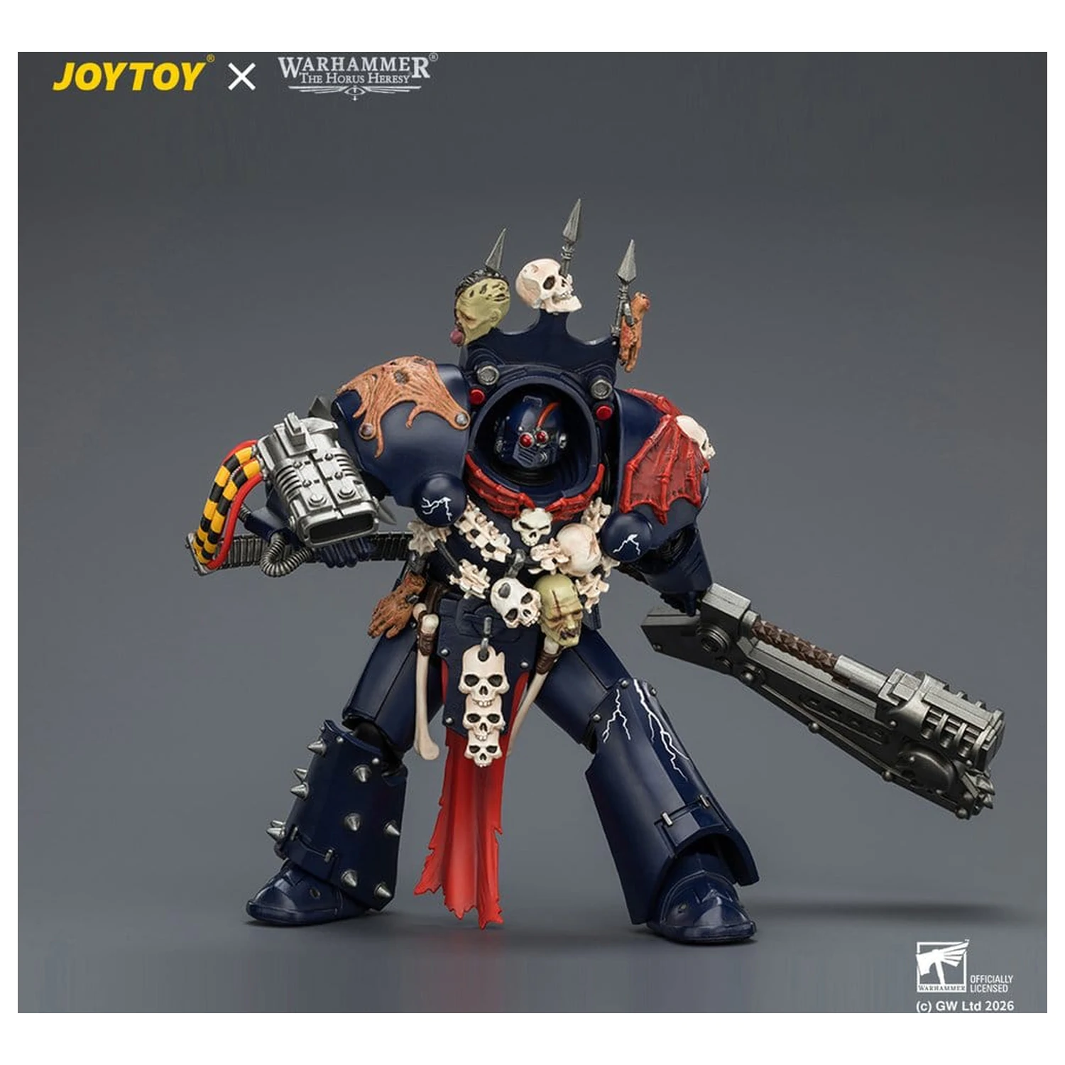 Warhammer The Horus Heresy akčná figúrka Night Lords Legion Praetor in Tartaros Terminator Armour 14 cm produktová fotografia