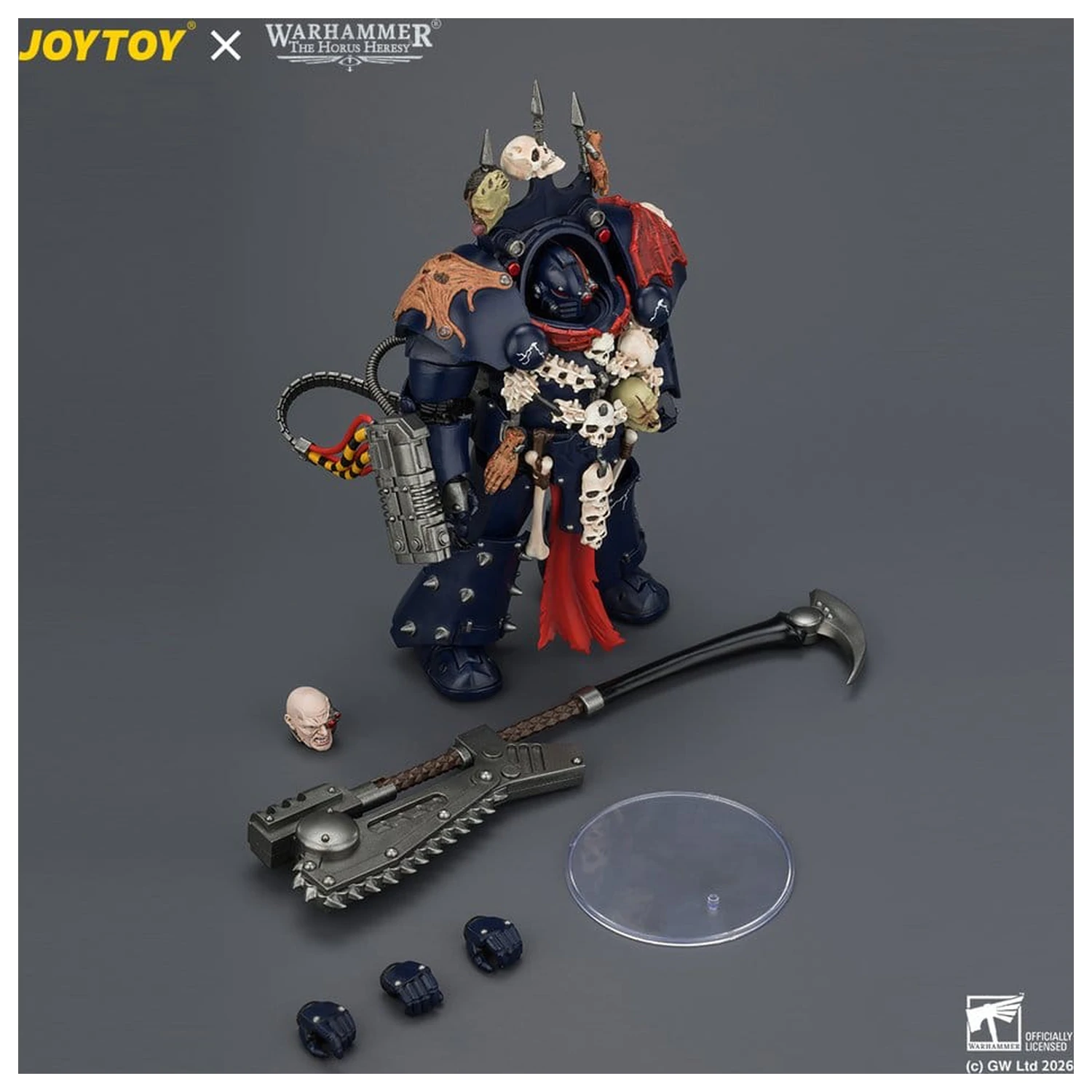 Warhammer The Horus Heresy akčná figúrka Night Lords Legion Praetor in Tartaros Terminator Armour 14 cm produktová fotografia