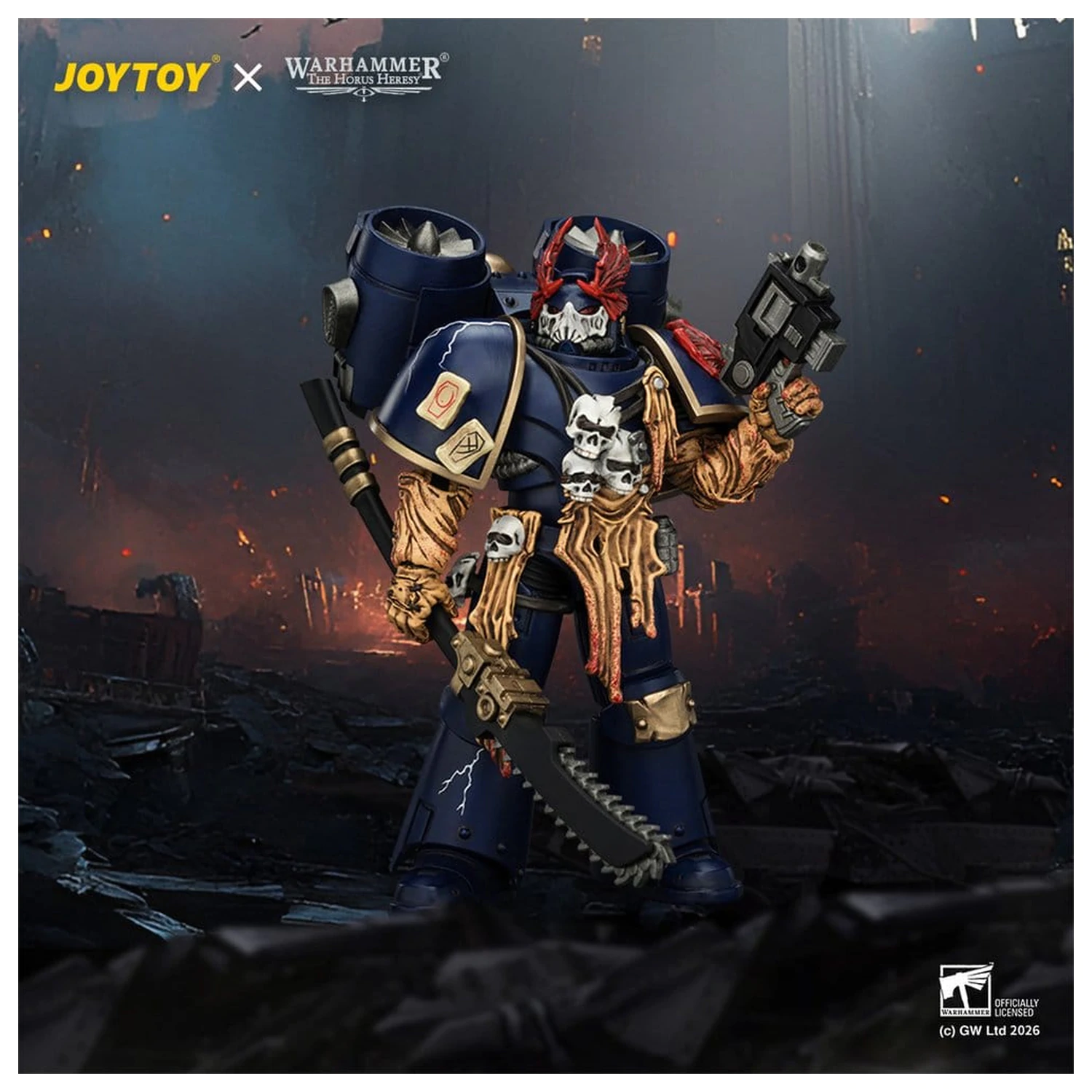 Warhammer The Horus Heresy Action Figure Night Lords Night Raptor Huntmaster 12 cm produktová fotografia
