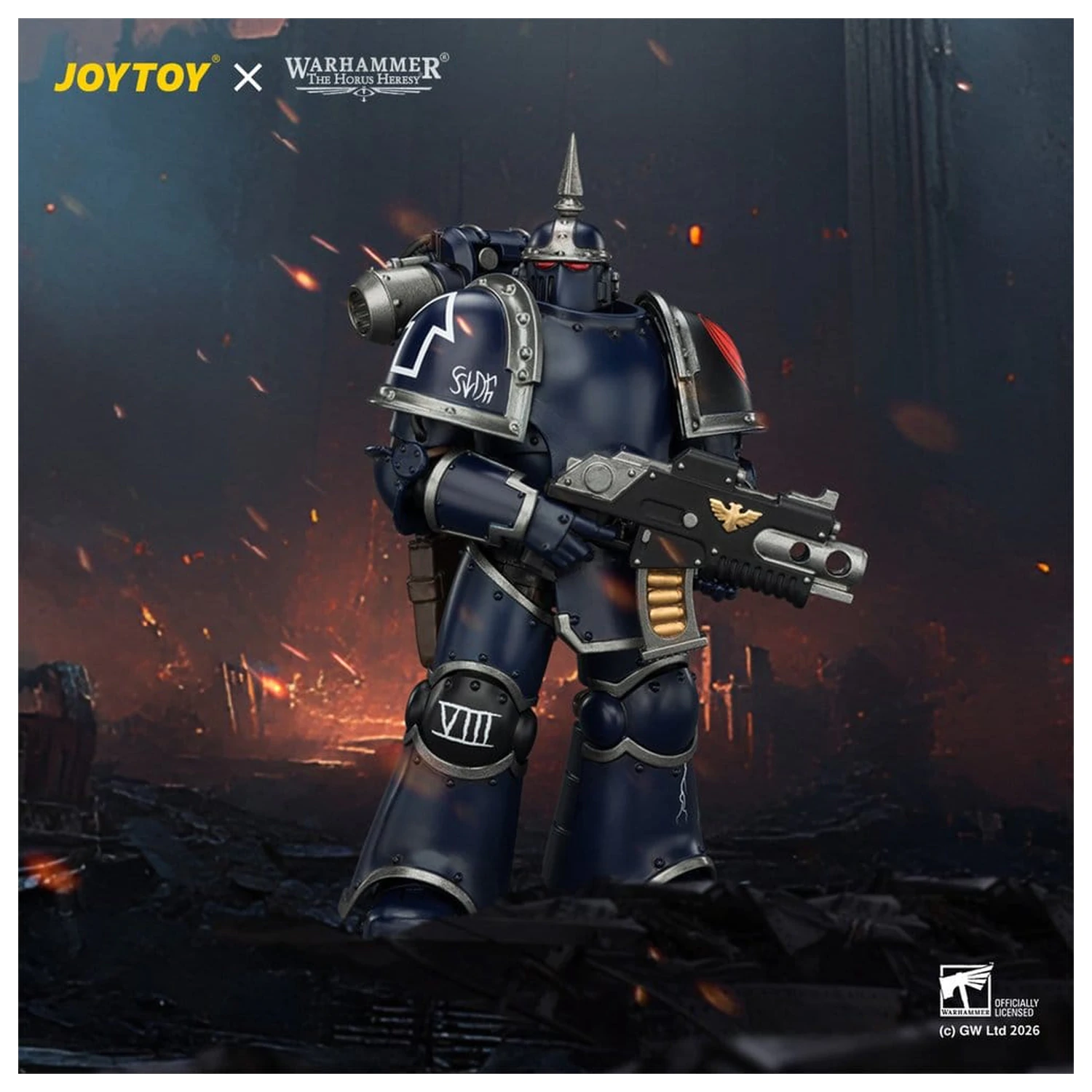 Warhammer The Horus Heresy akčná figúrka Night Lords Tactical Legionary MK III 12 cm produktová fotografia