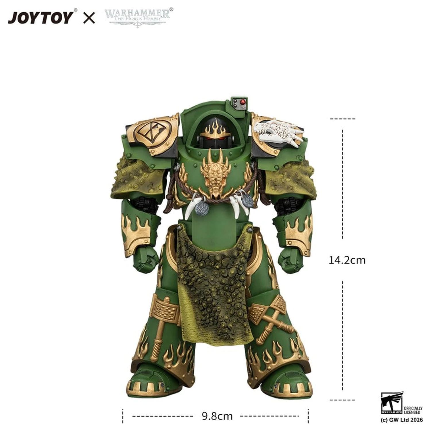 Warhammer The Horus Heresy akčná figúrka Salamanders Firedrake Terminator 1 14 cm produktová fotografia