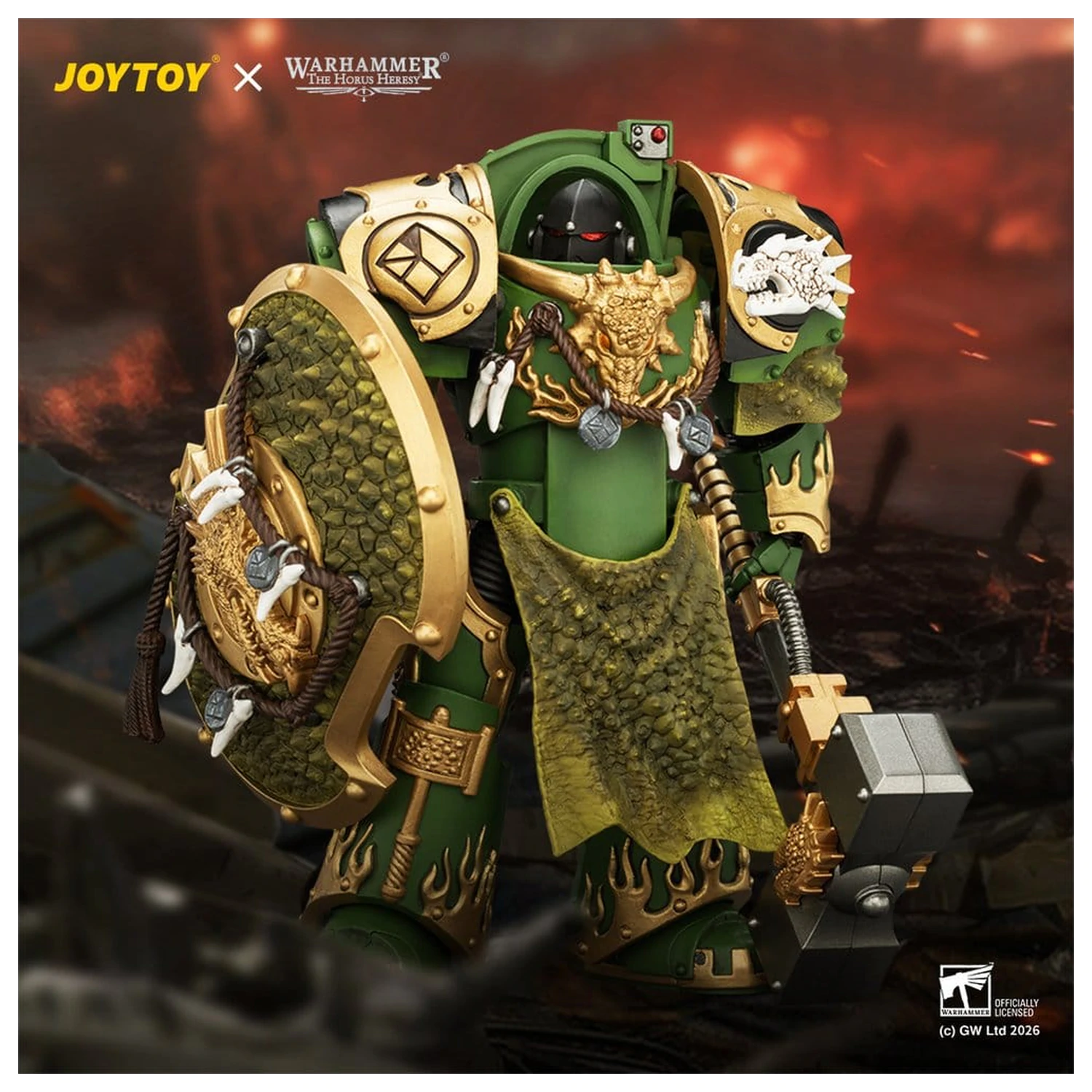 Warhammer The Horus Heresy Akčná figúrka Salamanders Firedrake Terminator 2 14 cm produktová fotografia