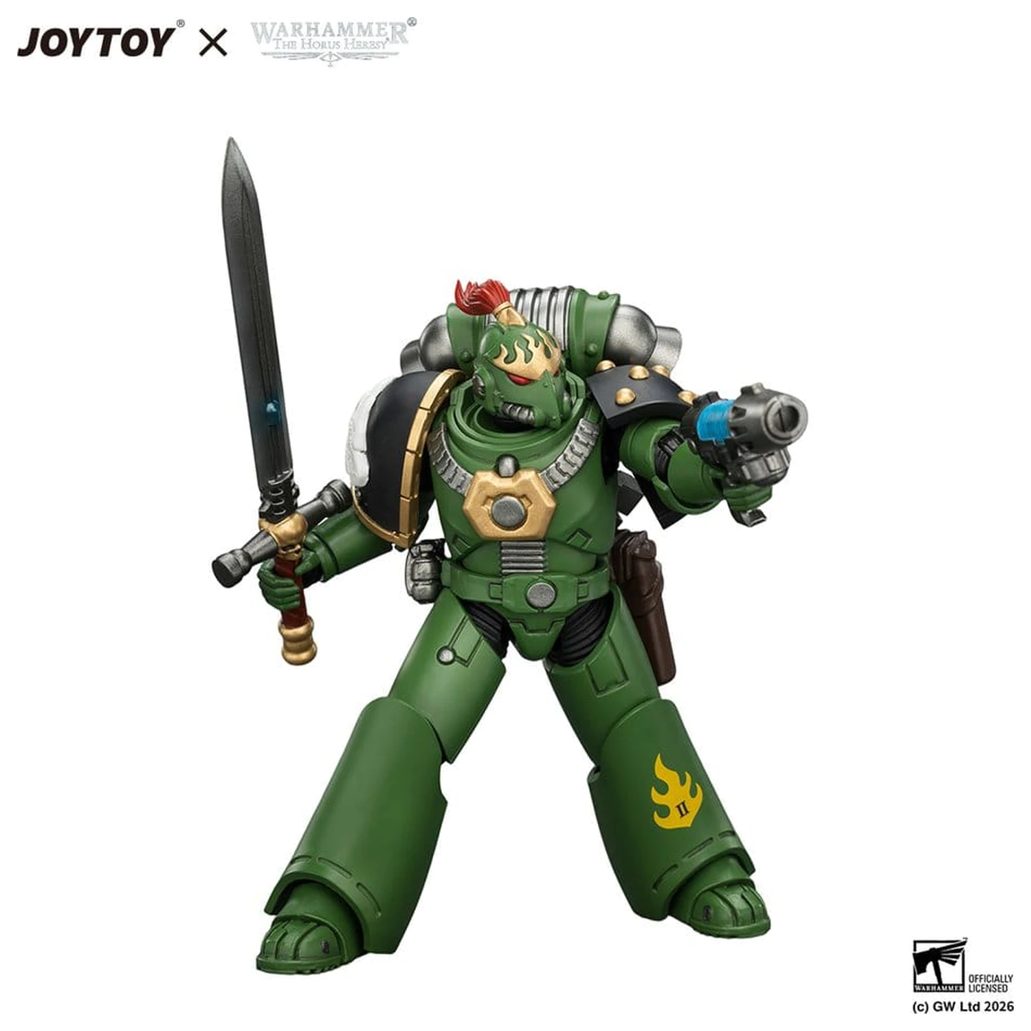 Warhammer The Horus Heresy akčná figúrka Salamanders MKVI Tactical Legionary 12 cm produktová fotografia