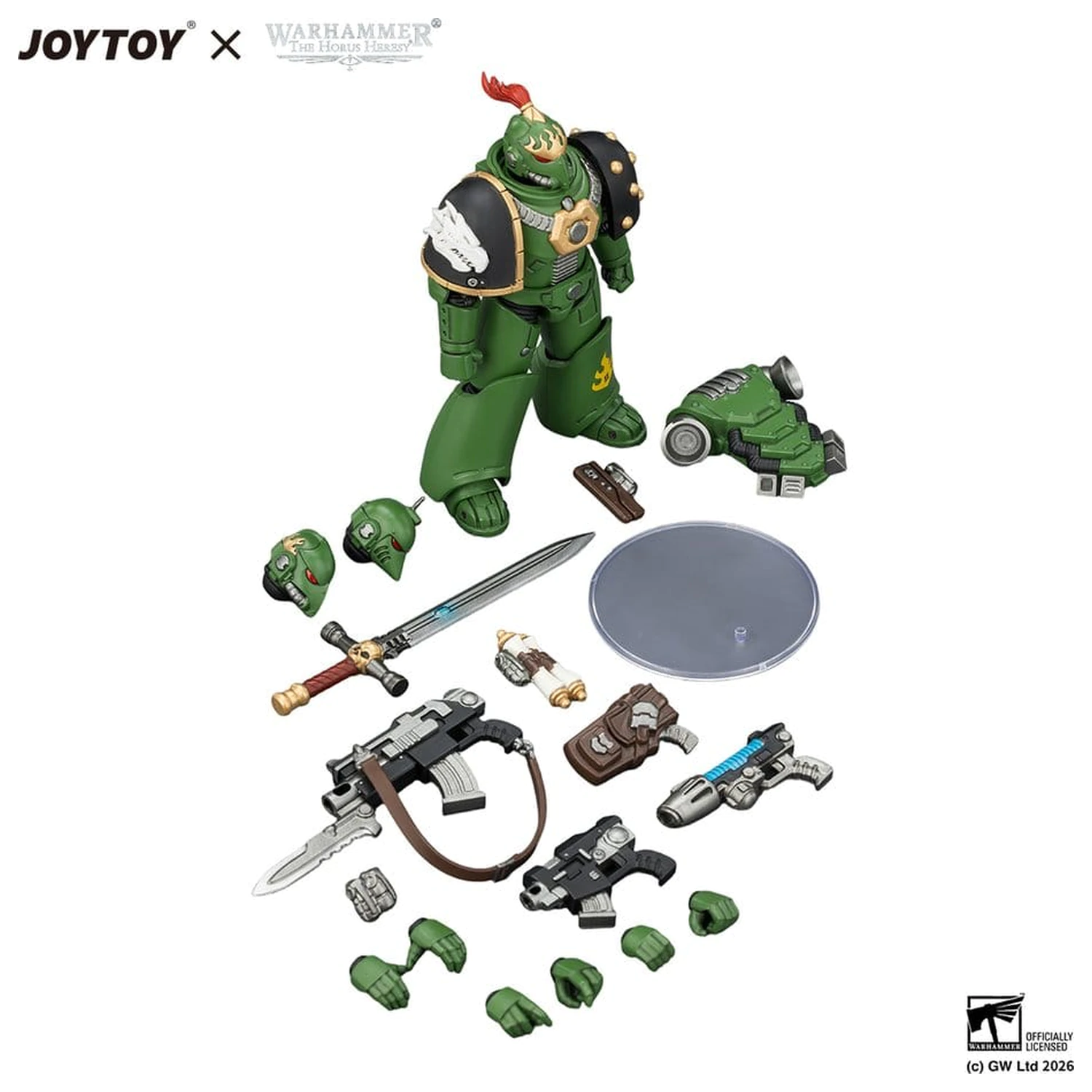 Warhammer The Horus Heresy akčná figúrka Salamanders MKVI Tactical Legionary 12 cm produktová fotografia