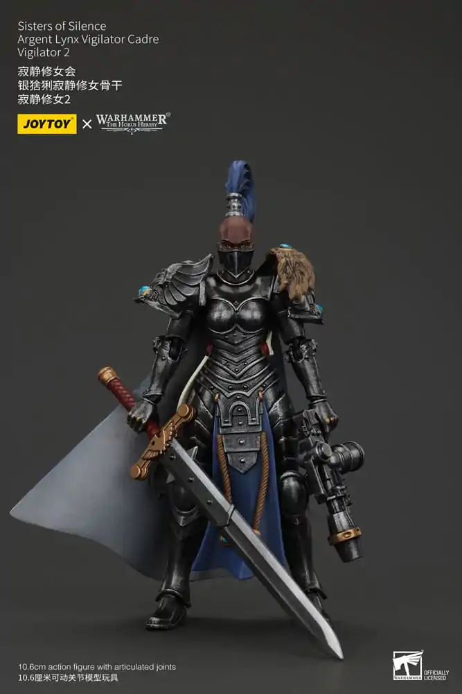 Warhammer The Horus Heresy Akčná figúrka Sisters of Silence Argent Lynx Vigilator Cadre Vigilator 2 19 cm produktová fotografia