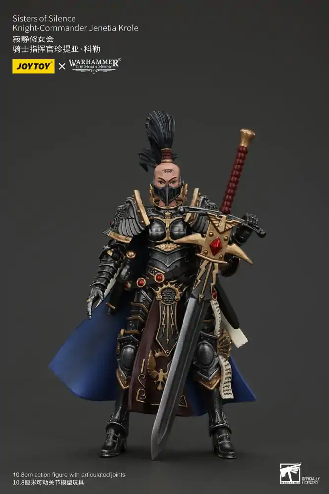 Warhammer The Horus Heresy Akčná figúrka Sisters of Silence Knight-Commander Jenetia Krole 19 cm produktová fotografia