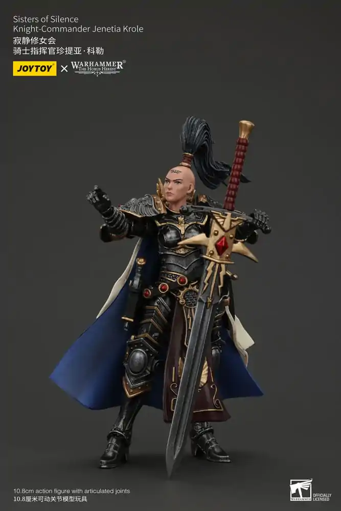 Warhammer The Horus Heresy Akčná figúrka Sisters of Silence Knight-Commander Jenetia Krole 19 cm produktová fotografia