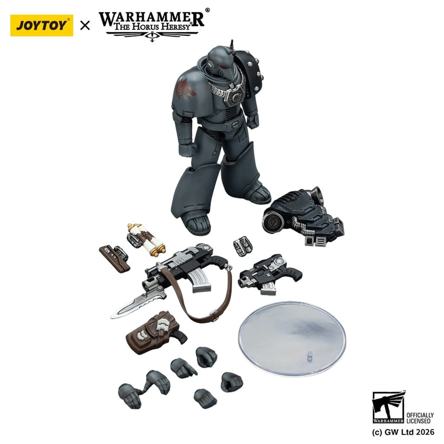 Warhammer The Horus Heresy Action Figure Space Wolves MKVI Tactical Legionary 12 cm produktová fotografia