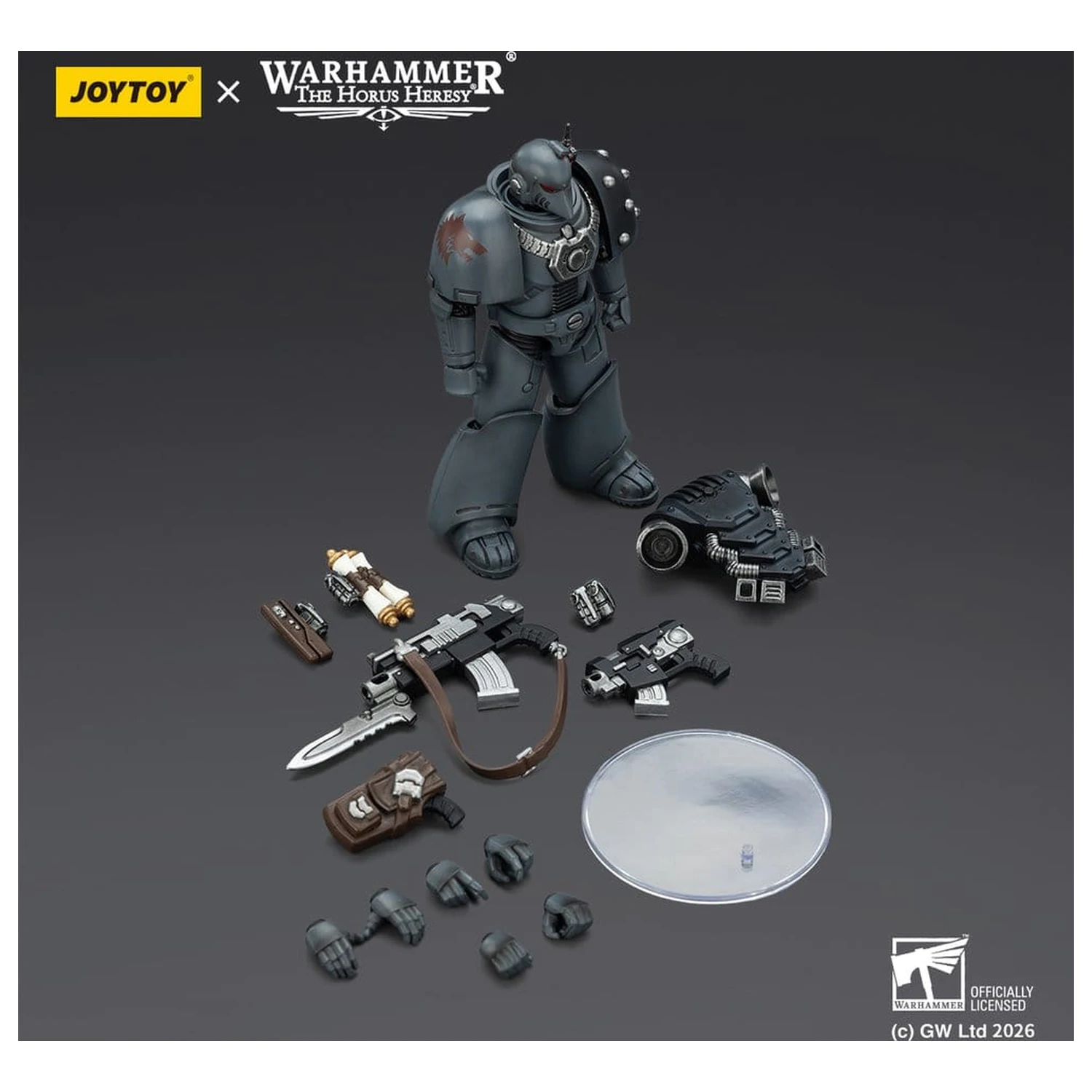 Warhammer The Horus Heresy Action Figure Space Wolves MKVI Tactical Legionary 12 cm produktová fotografia