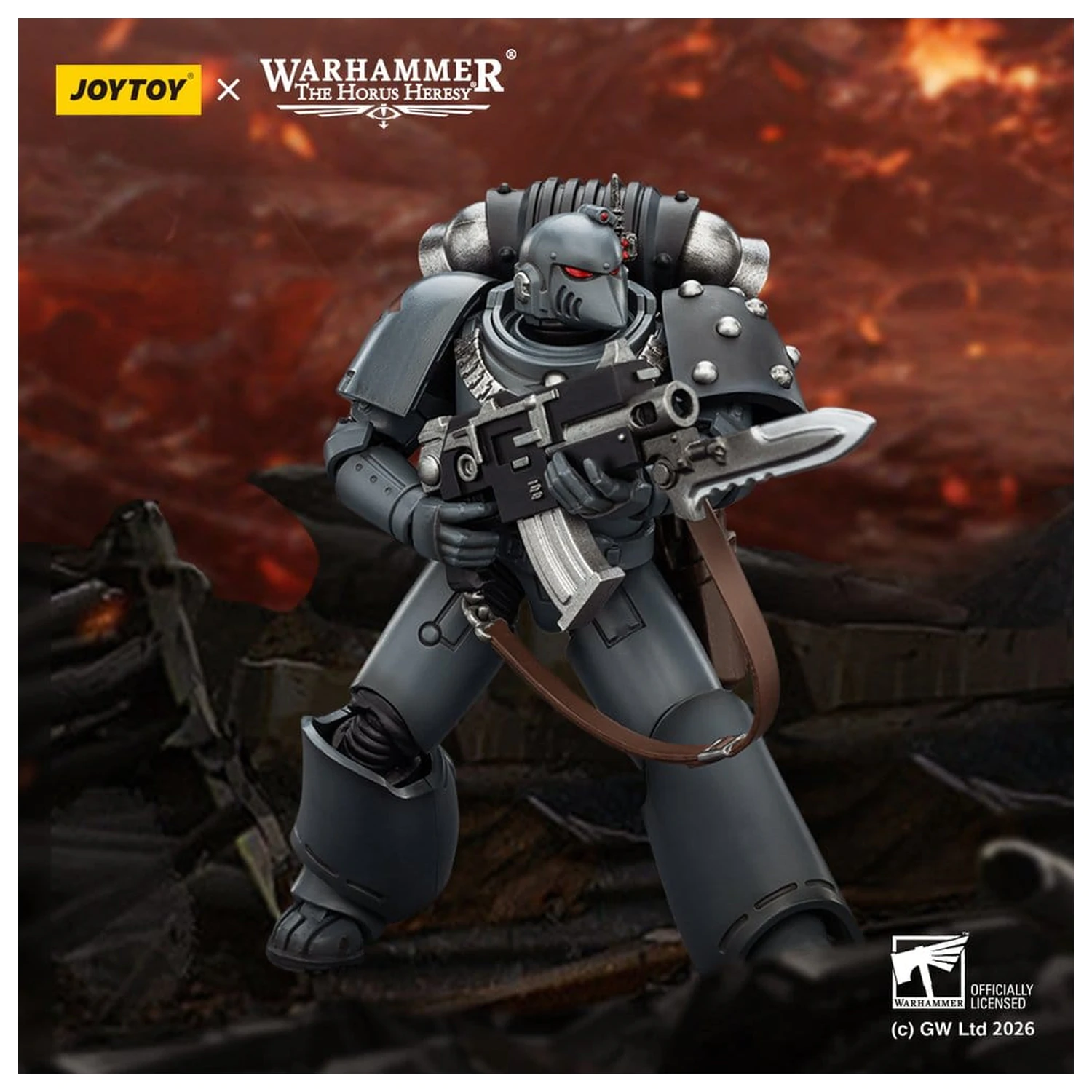 Warhammer The Horus Heresy Action Figure Space Wolves MKVI Tactical Legionary 12 cm produktová fotografia