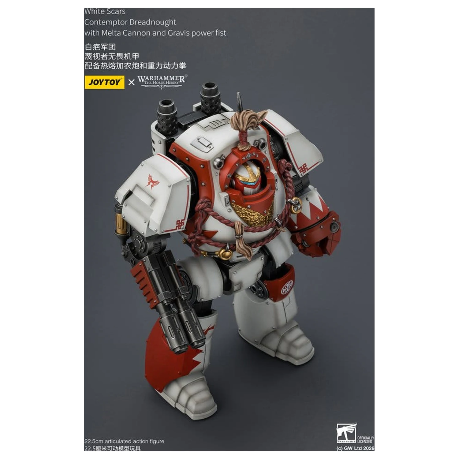 Warhammer The Horus Heresy akčná figúrka White Scars Contemptor Dreadnought 23 cm produktová fotografia