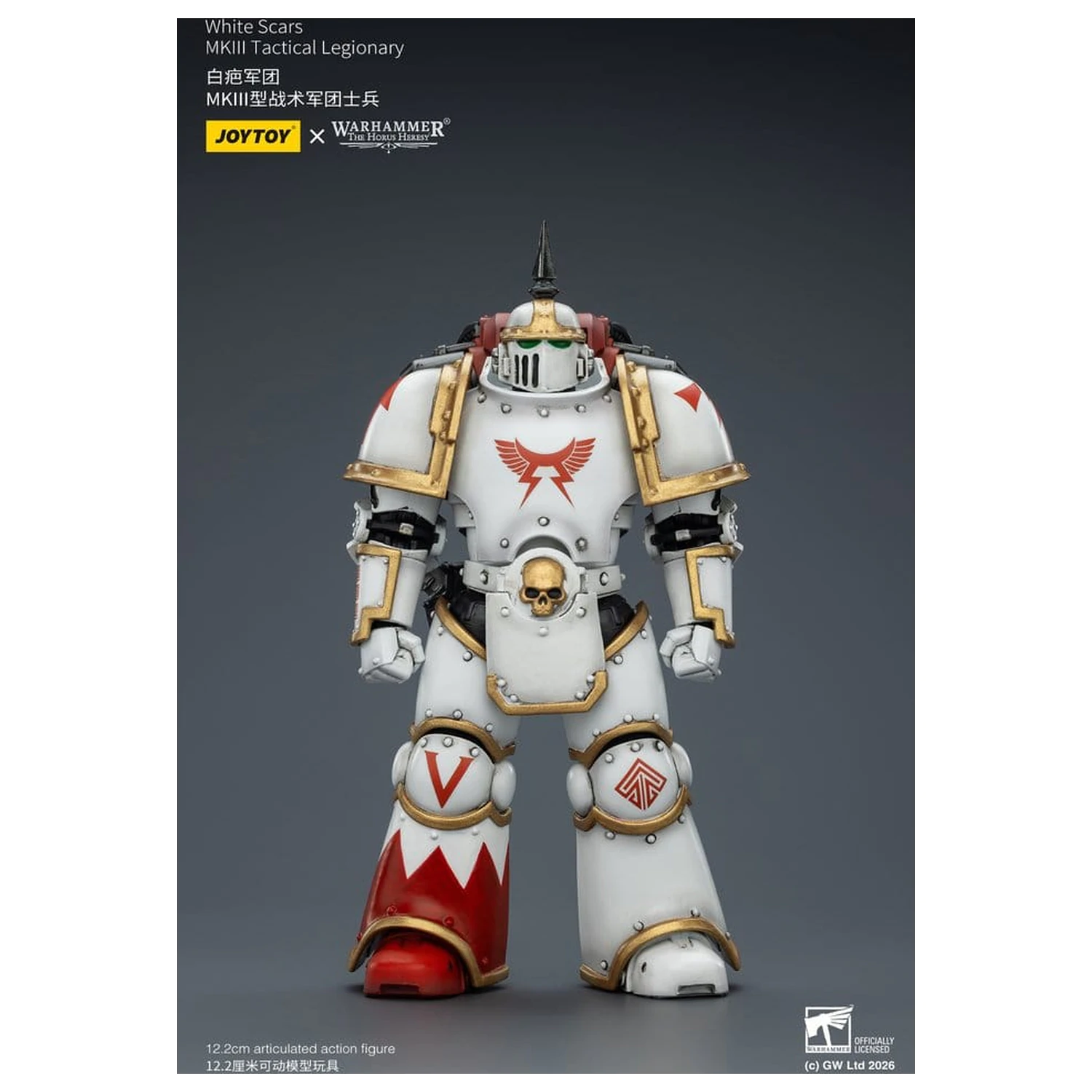 Warhammer The Horus Heresy akčná figúrka White Scars MKIll Tactical Legionary 12 cm produktová fotografia