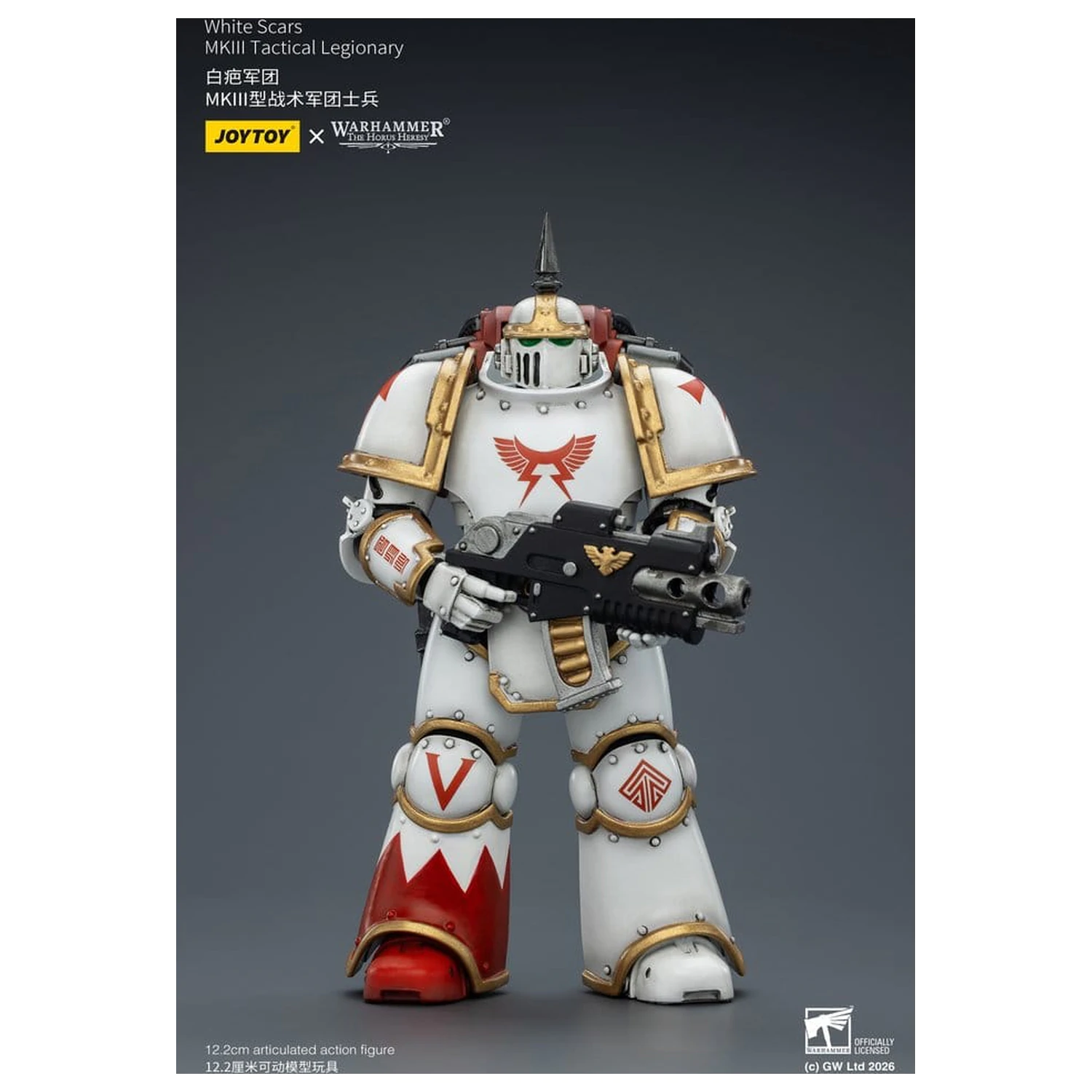 Warhammer The Horus Heresy akčná figúrka White Scars MKIll Tactical Legionary 12 cm produktová fotografia