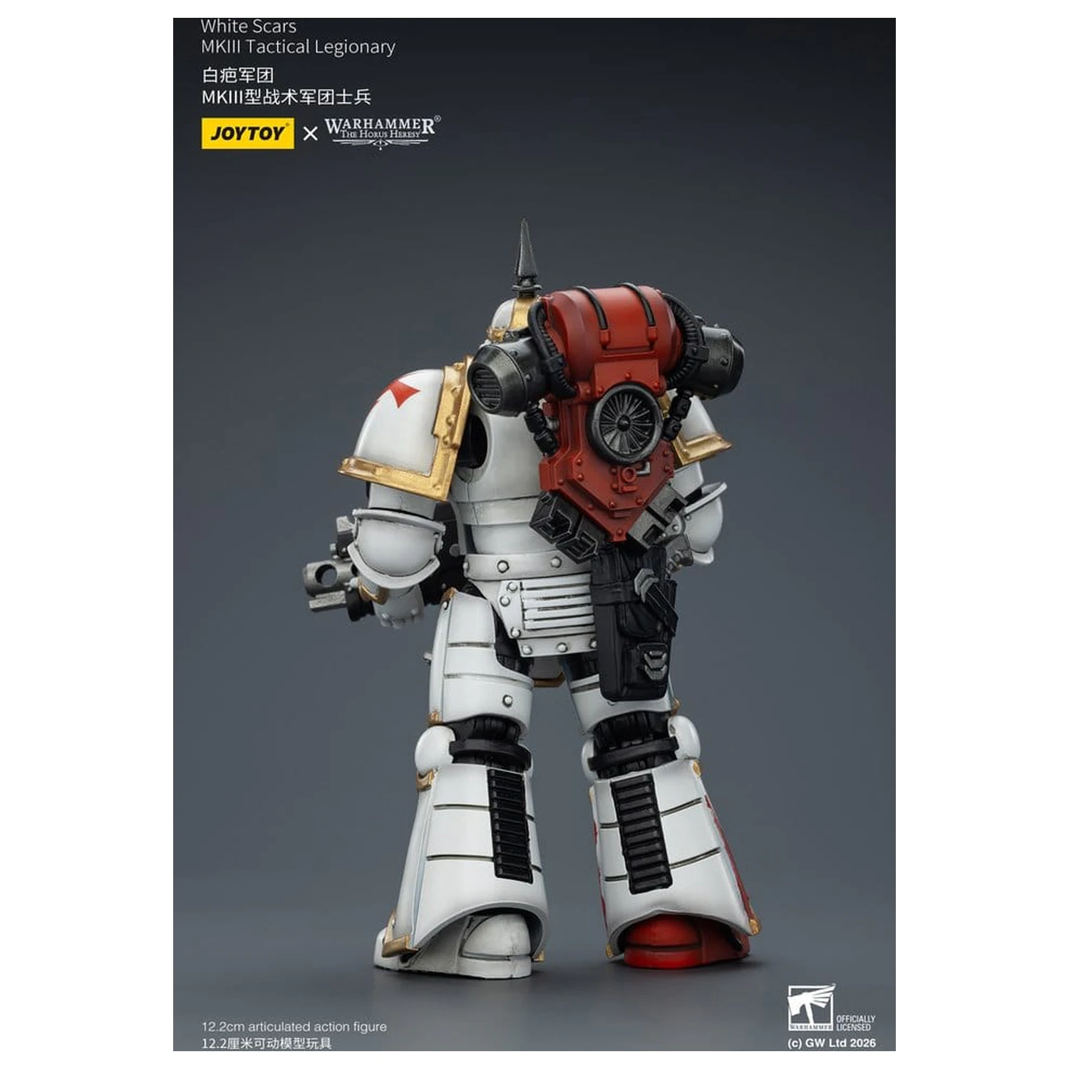 Warhammer The Horus Heresy akčná figúrka White Scars MKIll Tactical Legionary 12 cm produktová fotografia