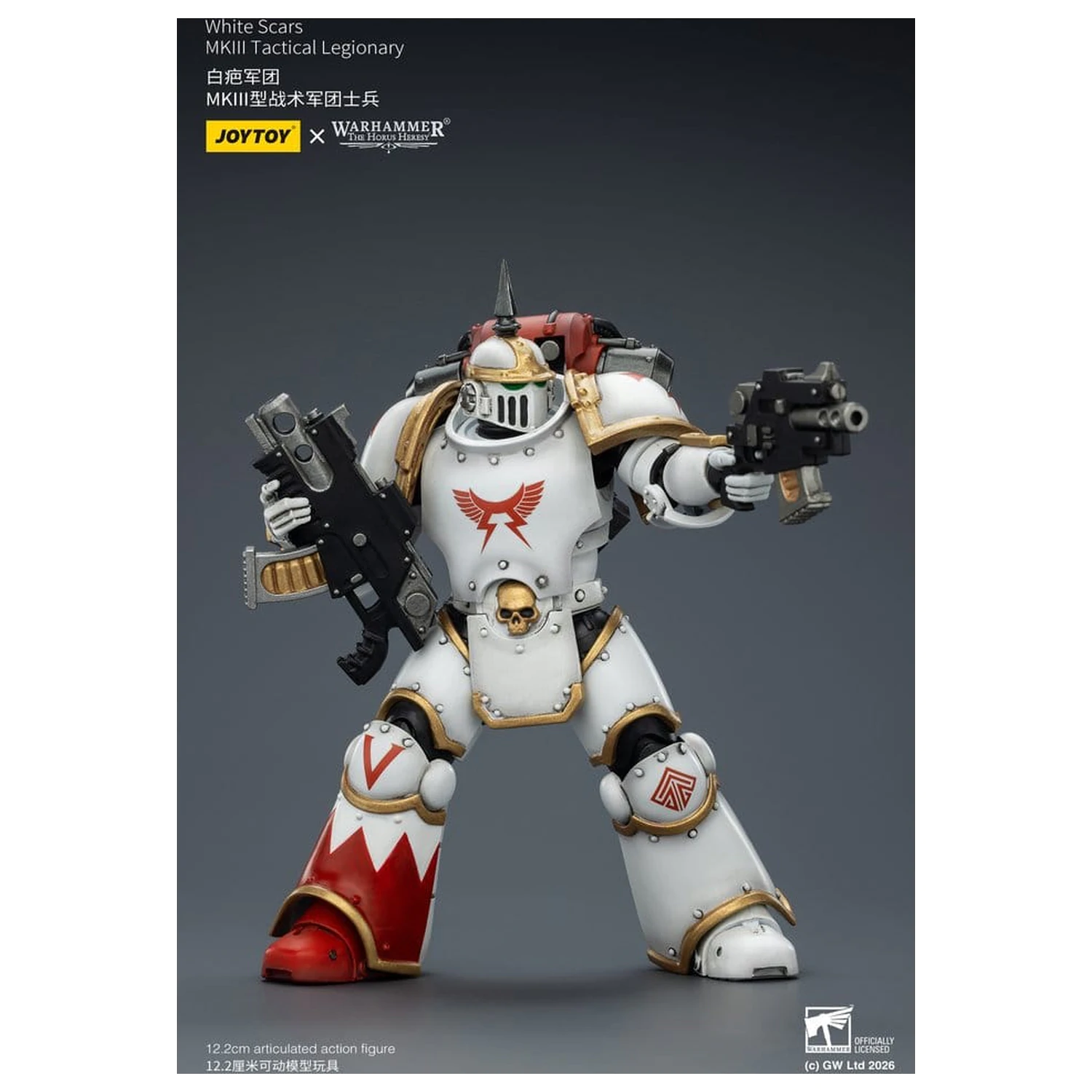 Warhammer The Horus Heresy akčná figúrka White Scars MKIll Tactical Legionary 12 cm produktová fotografia