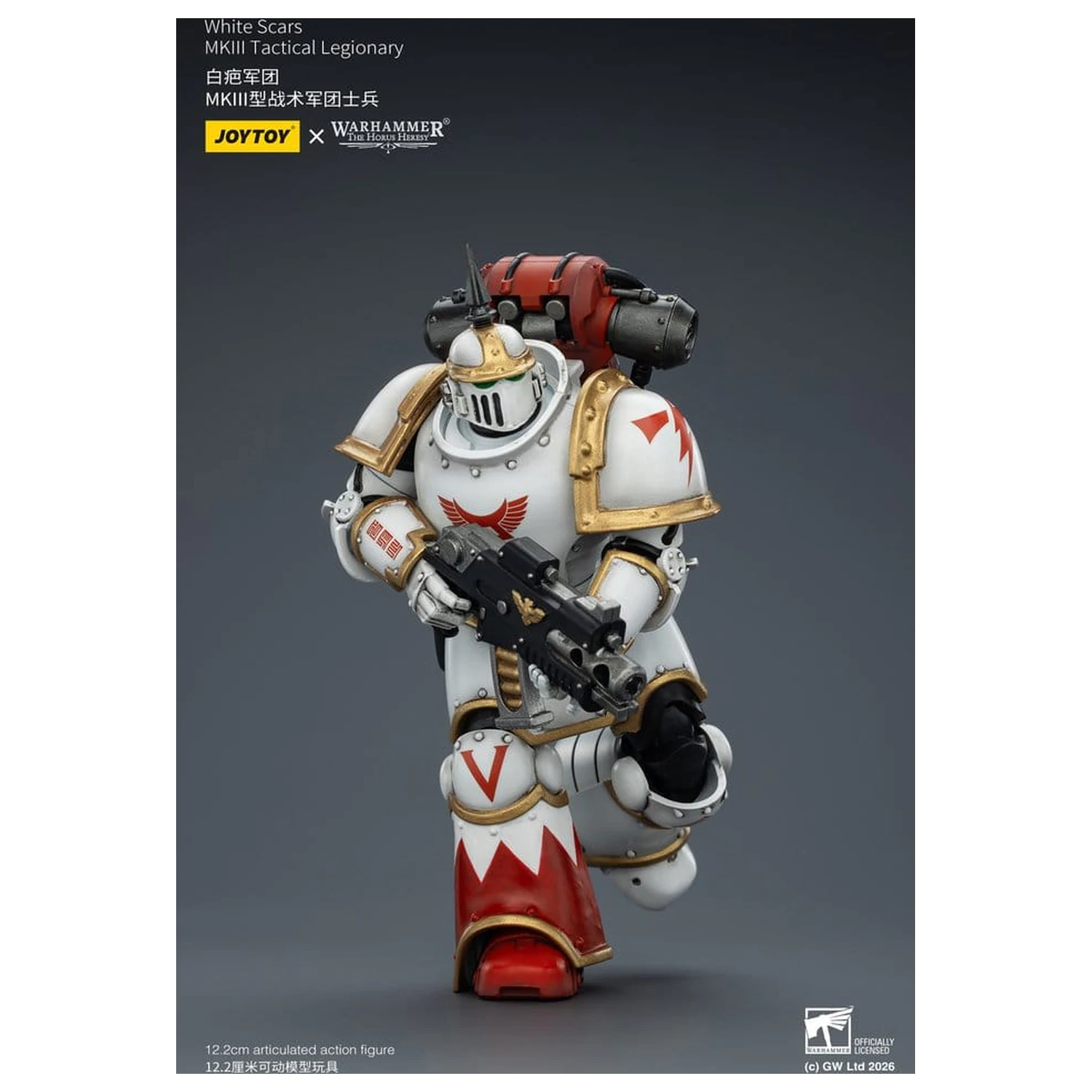 Warhammer The Horus Heresy akčná figúrka White Scars MKIll Tactical Legionary 12 cm produktová fotografia