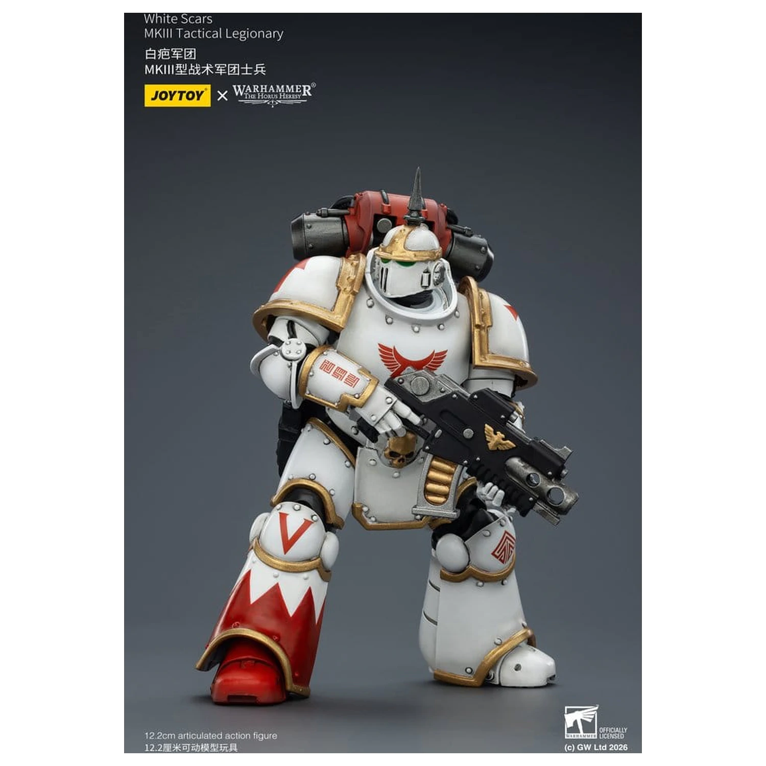 Warhammer The Horus Heresy akčná figúrka White Scars MKIll Tactical Legionary 12 cm produktová fotografia