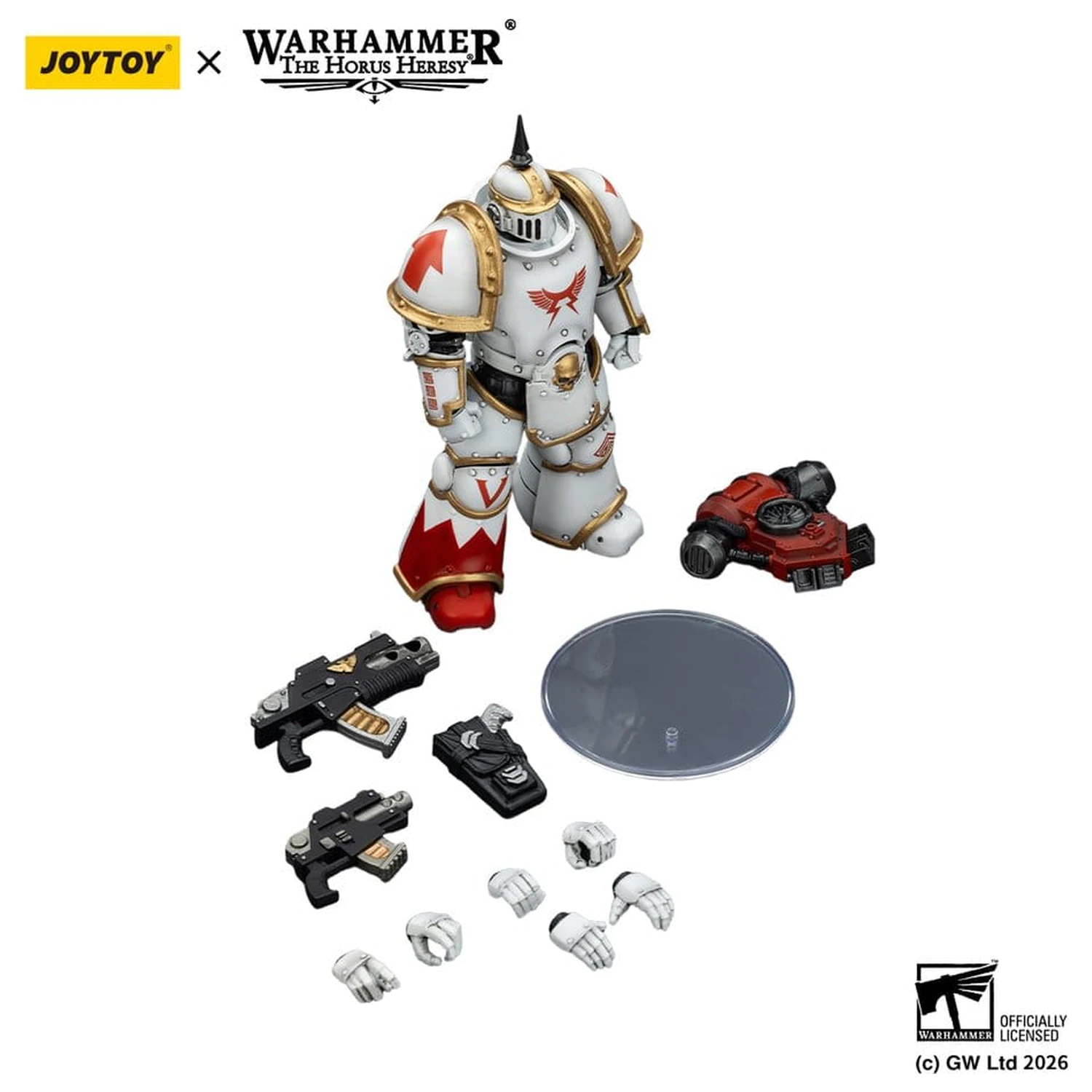 Warhammer The Horus Heresy akčná figúrka White Scars MKIll Tactical Legionary 12 cm produktová fotografia