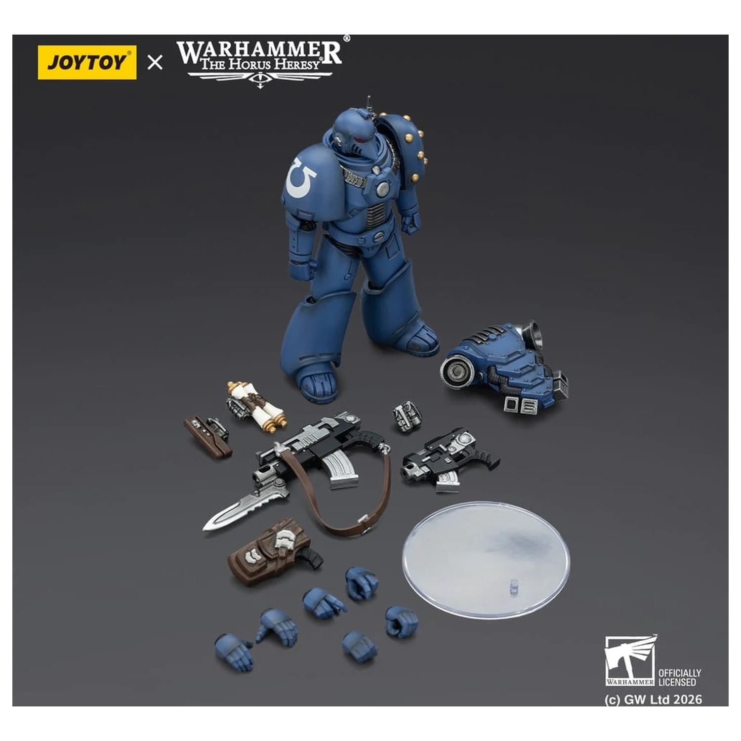 Warhammer The Horus Heresy Akčná figúrka Ultramarines MKVI Tactical Legionary 12 cm produktová fotografia