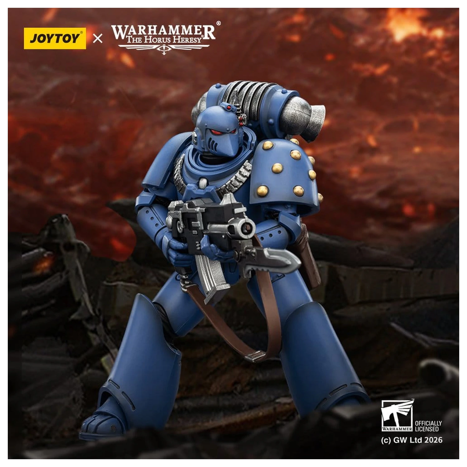 Warhammer The Horus Heresy Akčná figúrka Ultramarines MKVI Tactical Legionary 12 cm produktová fotografia