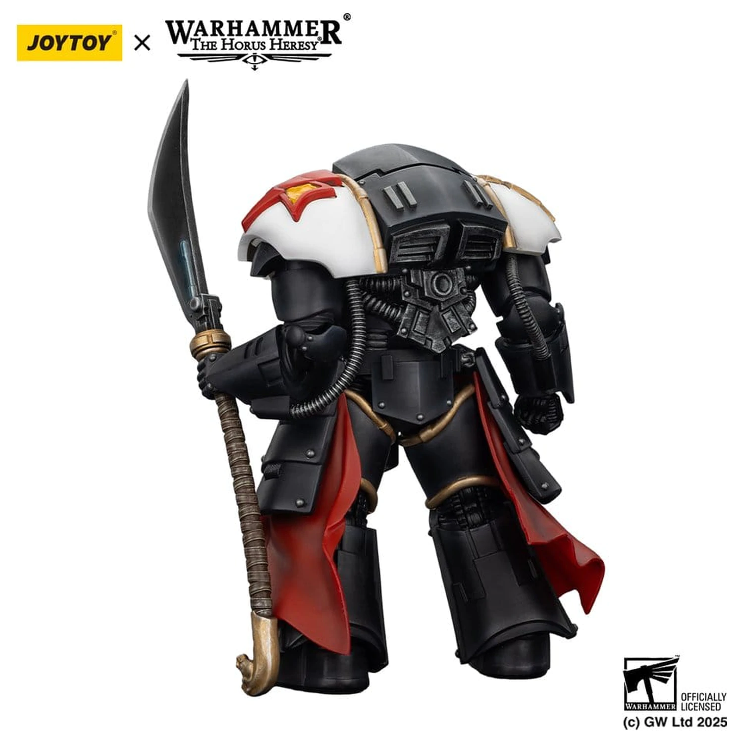 Warhammer The Horus Heresy akčná figúrka White Scars Ebon Keshig Terminator 1 s Power Glaive 13 cm produktová fotografia