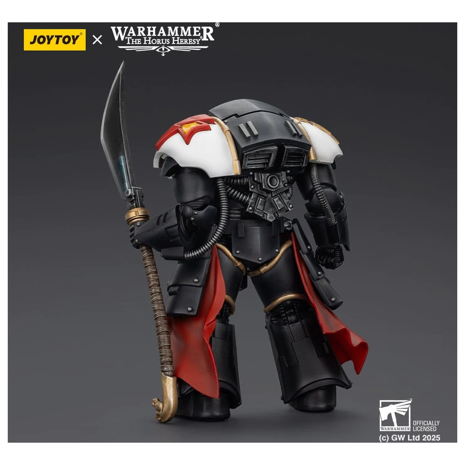 Warhammer The Horus Heresy akčná figúrka White Scars Ebon Keshig Terminator 1 s Power Glaive 13 cm produktová fotografia