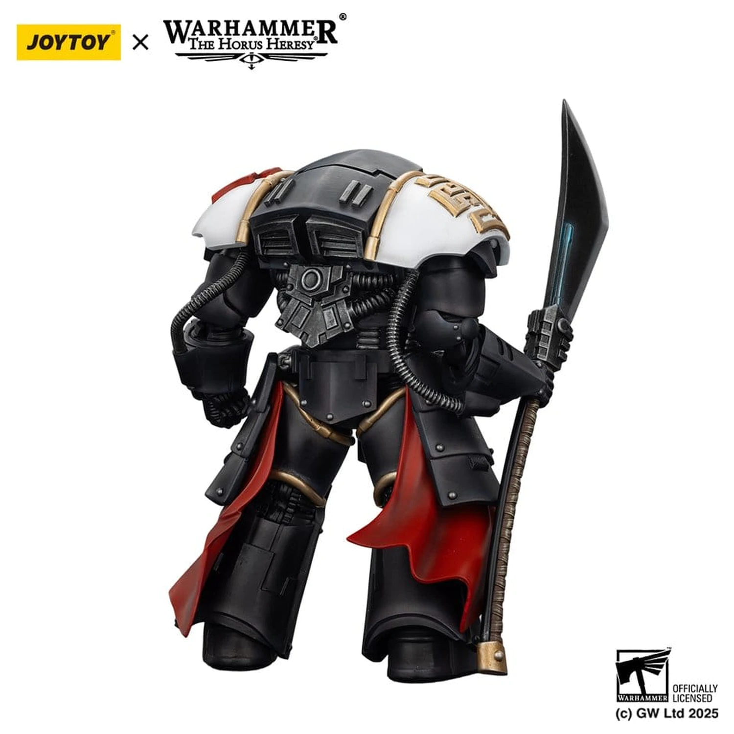 Warhammer The Horus Heresy akčná figúrka White Scars Ebon Keshig Terminator 2 with Power Glaive 13 cm produktová fotografia