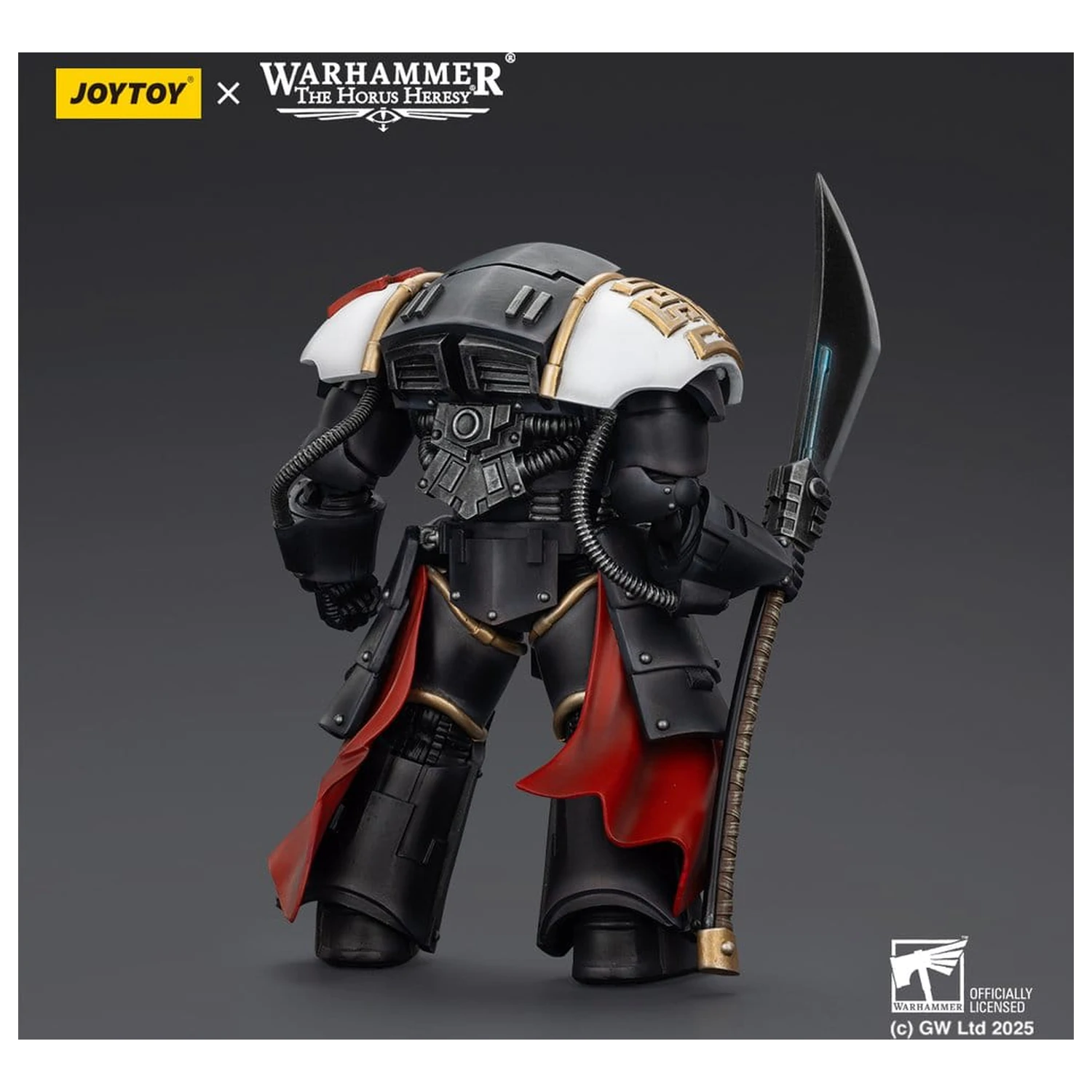Warhammer The Horus Heresy akčná figúrka White Scars Ebon Keshig Terminator 2 with Power Glaive 13 cm produktová fotografia