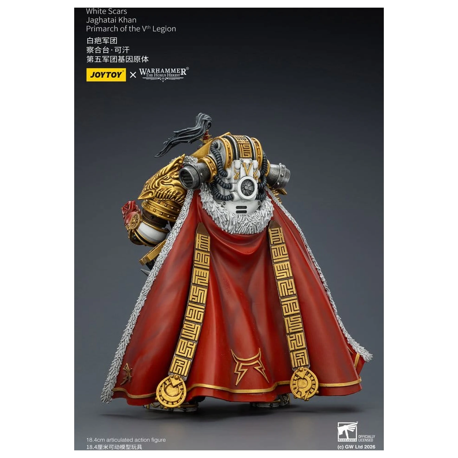 Warhammer The Horus Heresy akčná figúrka White Scars Jaghatai Khan Primarch of the Vth Legion 19 cm produktová fotografia