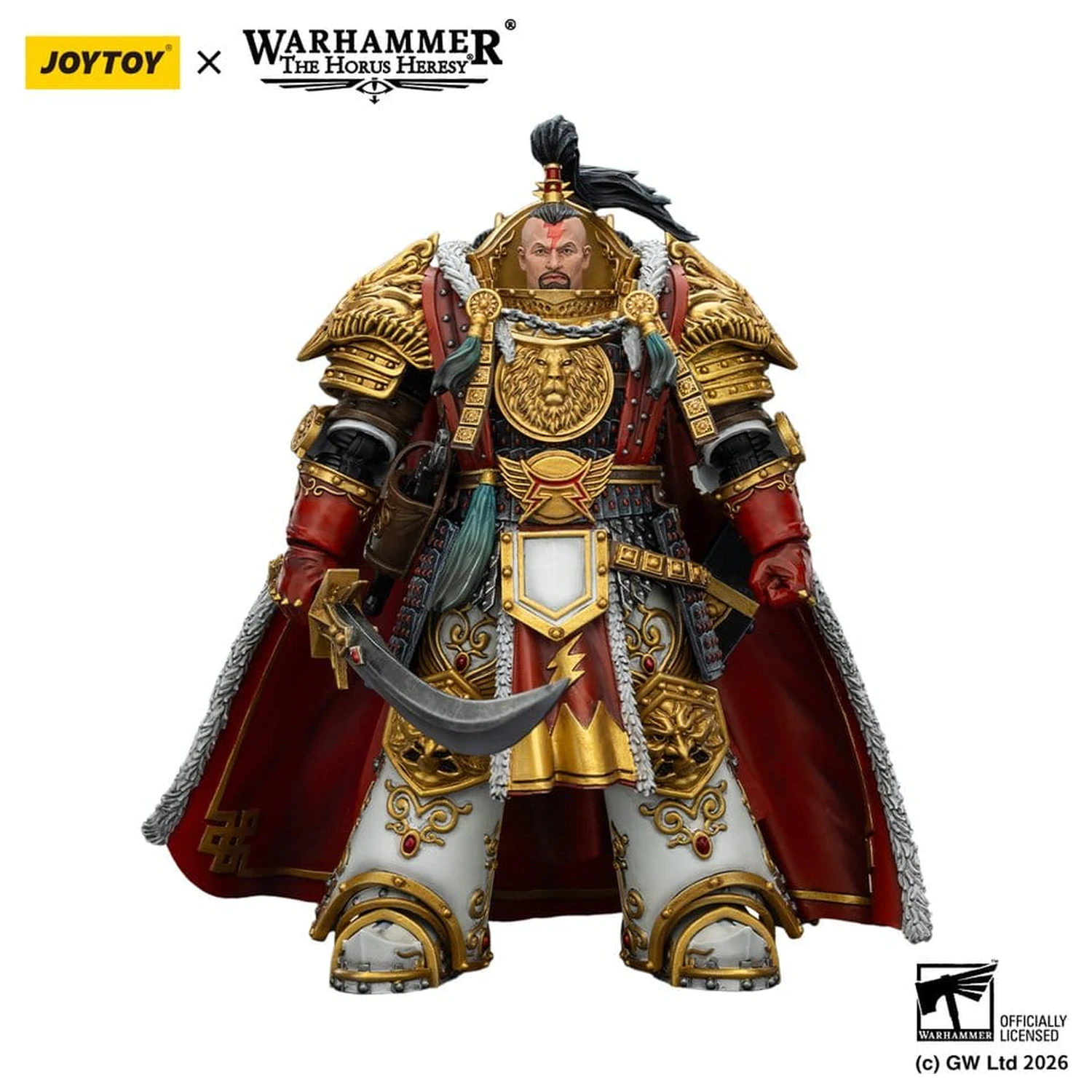 Warhammer The Horus Heresy akčná figúrka White Scars Jaghatai Khan Primarch of the Vth Legion 19 cm produktová fotografia