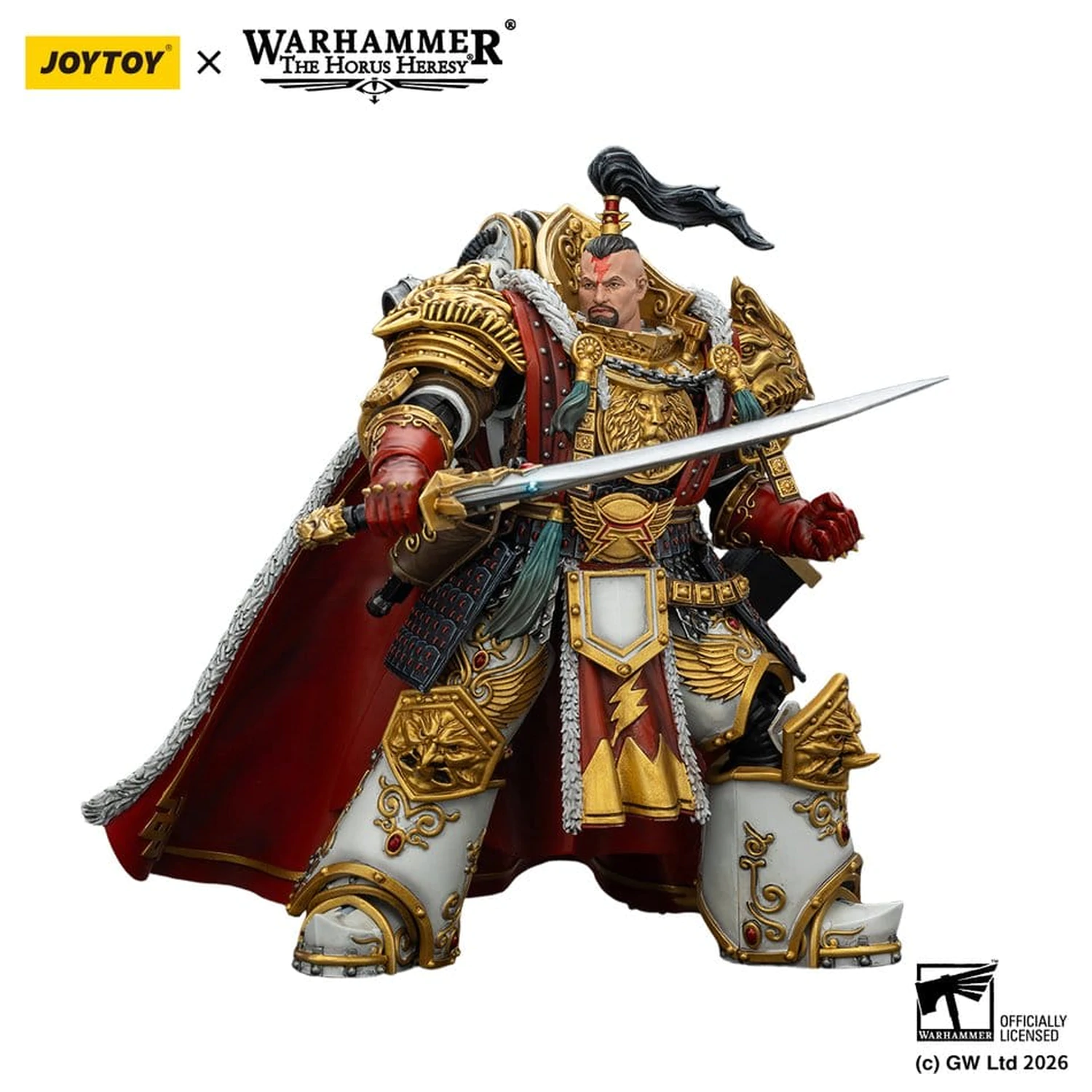 Warhammer The Horus Heresy akčná figúrka White Scars Jaghatai Khan Primarch of the Vth Legion 19 cm produktová fotografia