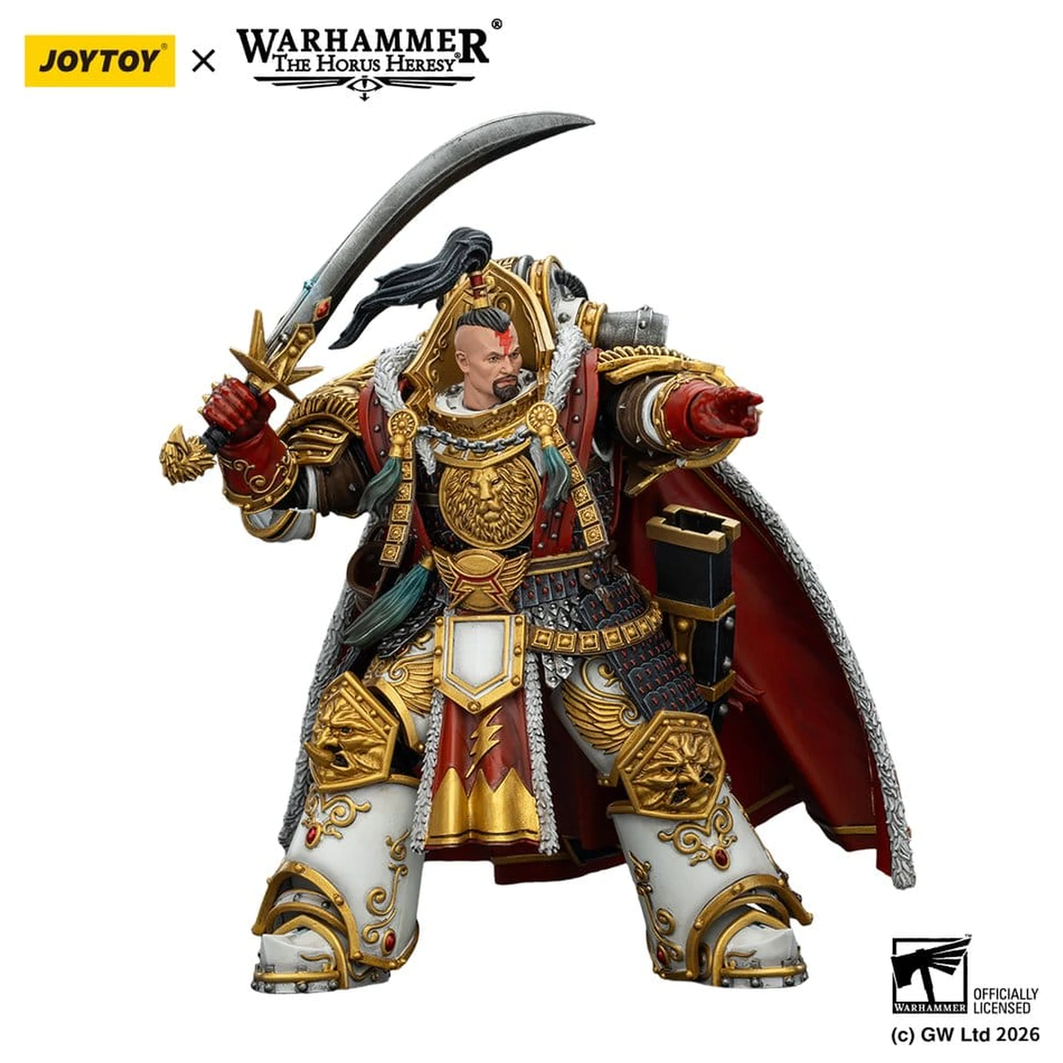 Warhammer The Horus Heresy akčná figúrka White Scars Jaghatai Khan Primarch of the Vth Legion 19 cm produktová fotografia