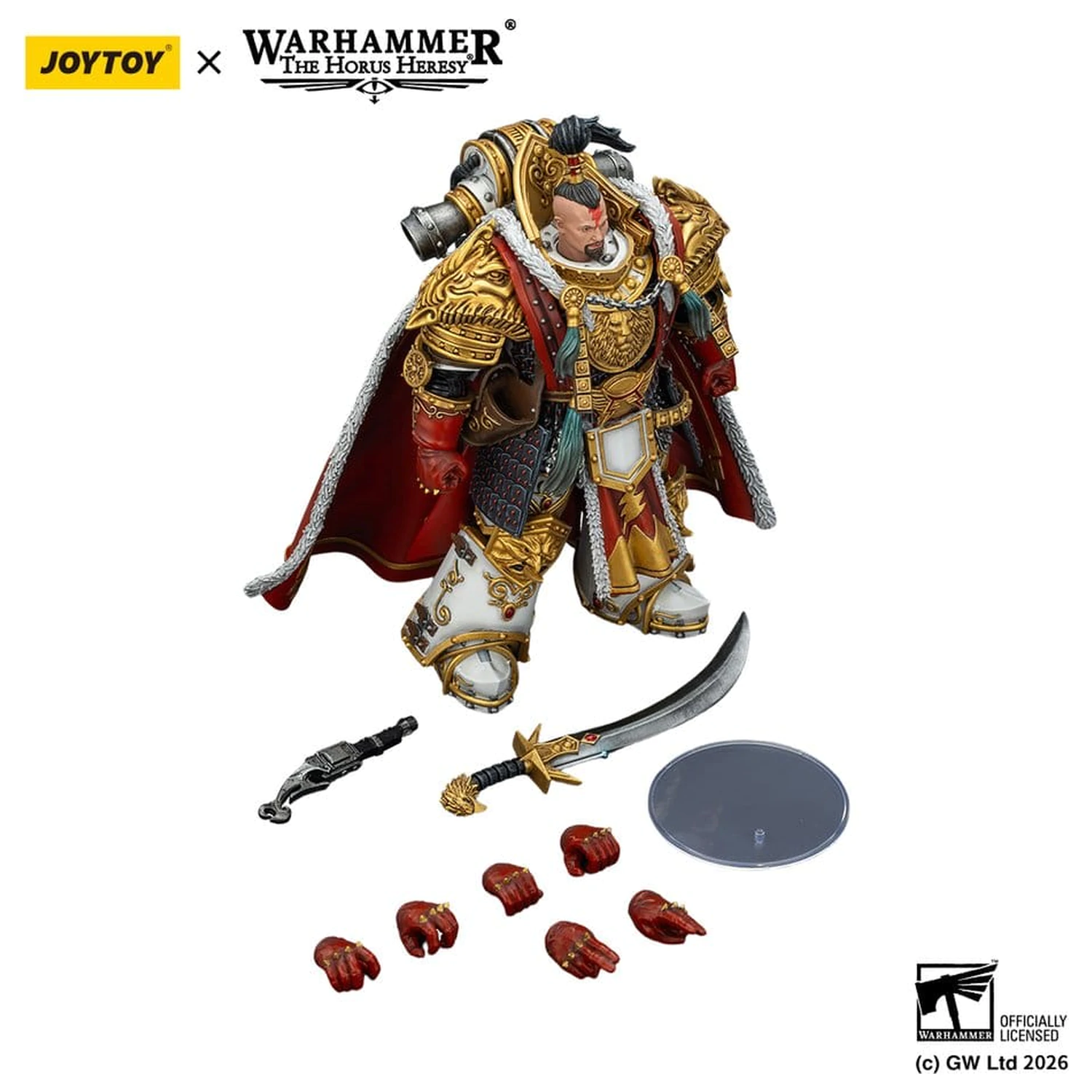 Warhammer The Horus Heresy akčná figúrka White Scars Jaghatai Khan Primarch of the Vth Legion 19 cm produktová fotografia