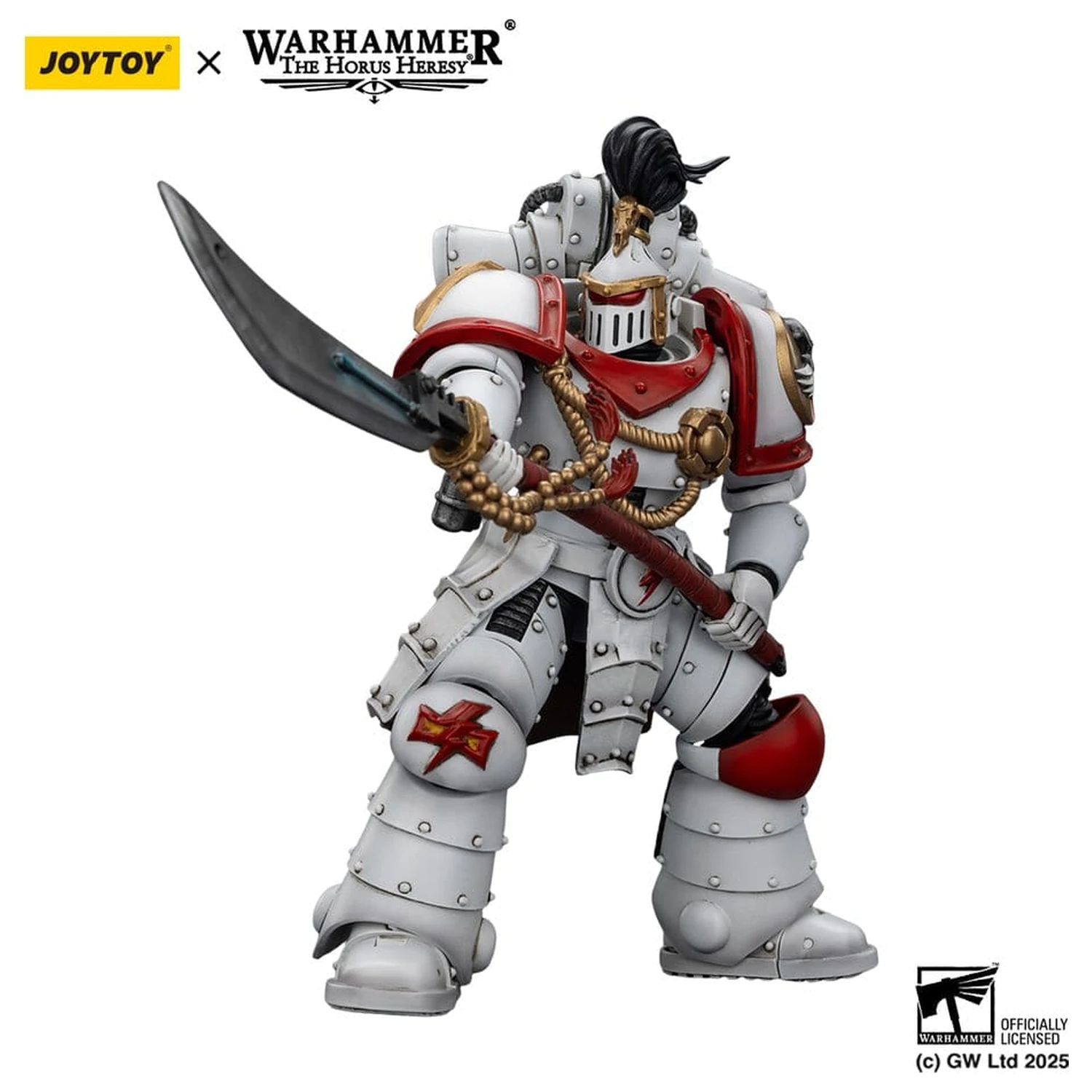 Warhammer The Horus Heresy akčná figúrka White Scars Legion Praetor 12 cm produktová fotografia