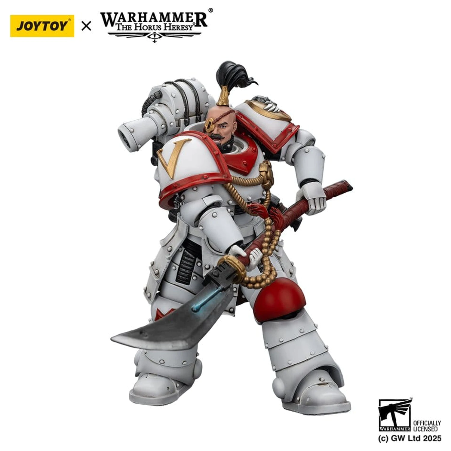 Warhammer The Horus Heresy akčná figúrka White Scars Legion Praetor 12 cm produktová fotografia