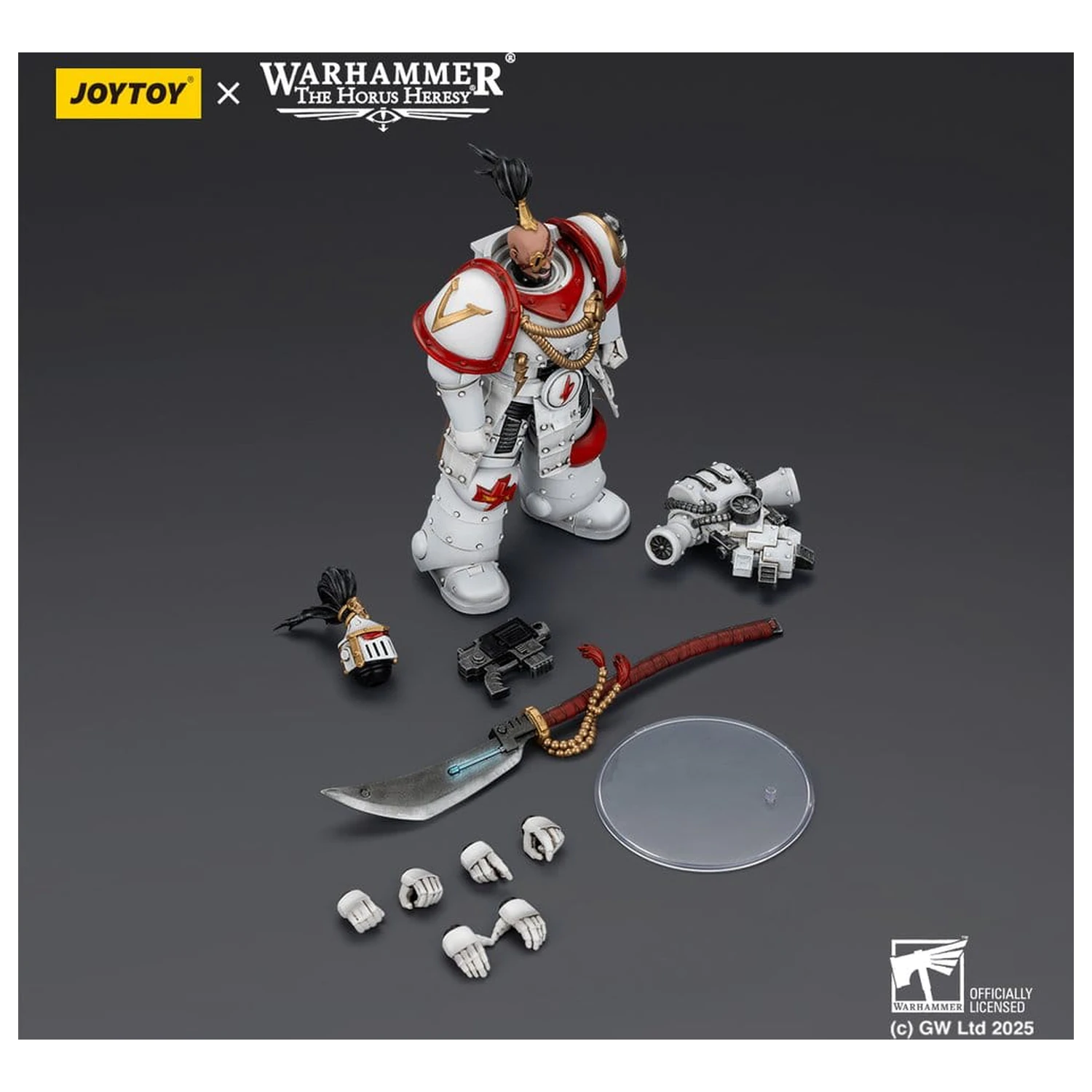 Warhammer The Horus Heresy akčná figúrka White Scars Legion Praetor 12 cm produktová fotografia