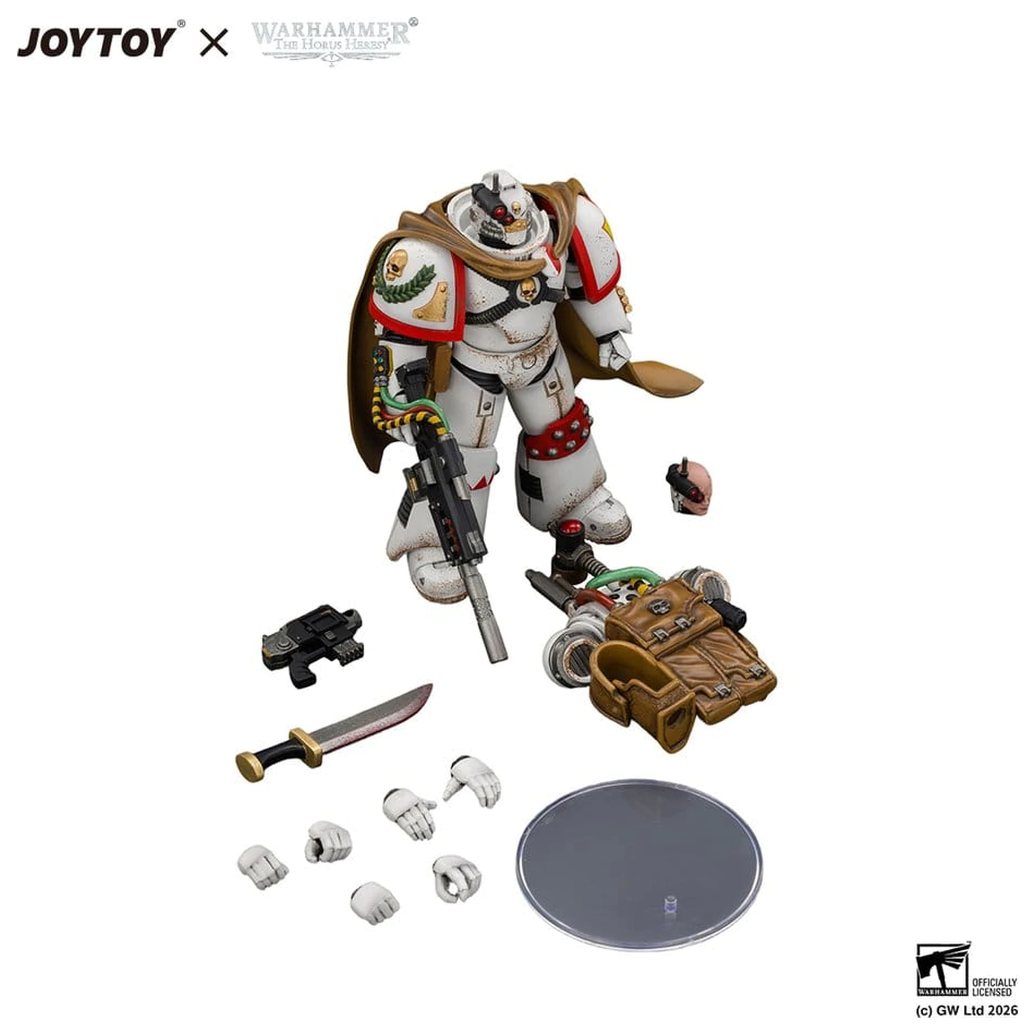 Warhammer The Horus Heresy White Scars Legion Vigilator akčná figúrka 12 cm produktová fotografia