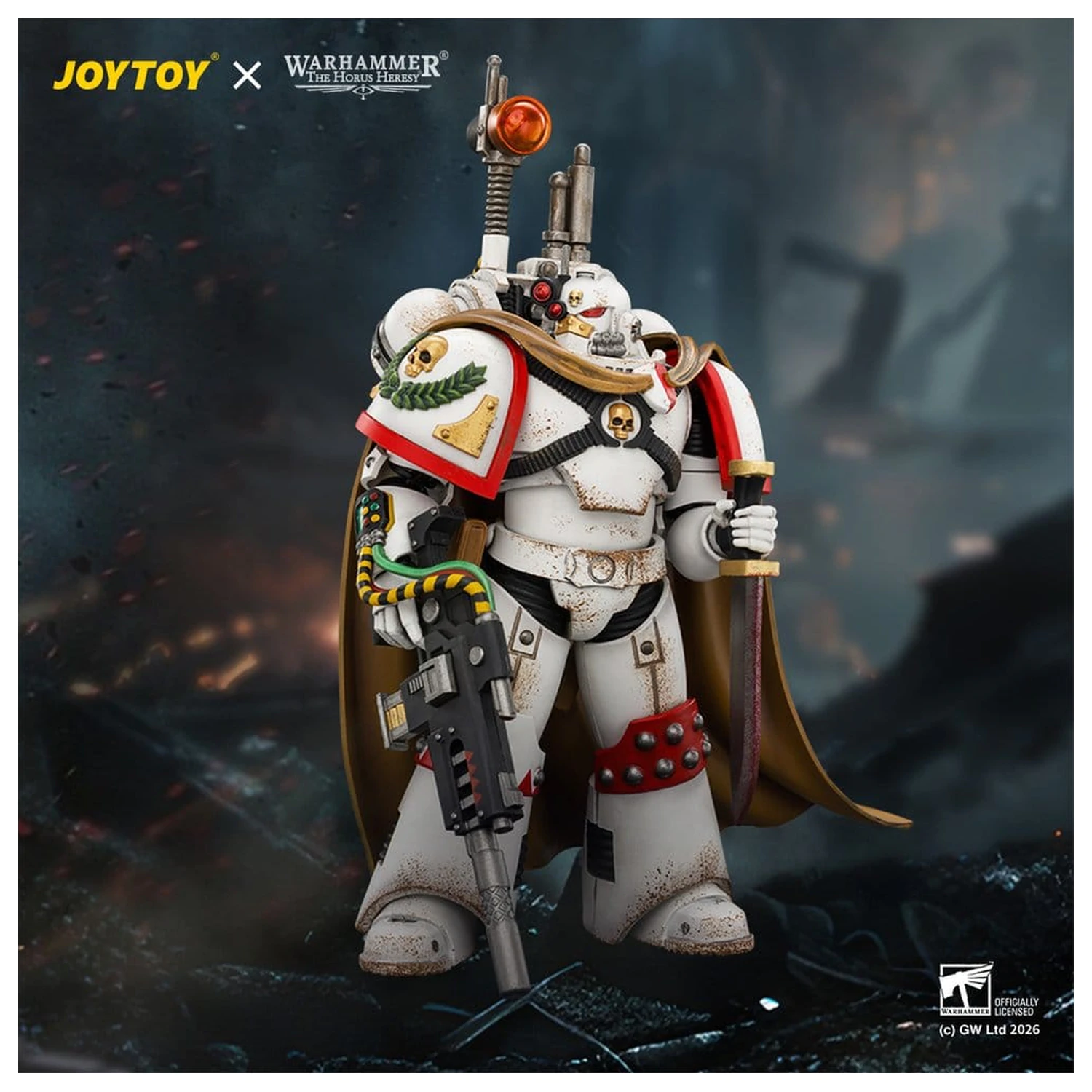Warhammer The Horus Heresy White Scars Legion Vigilator akčná figúrka 12 cm produktová fotografia