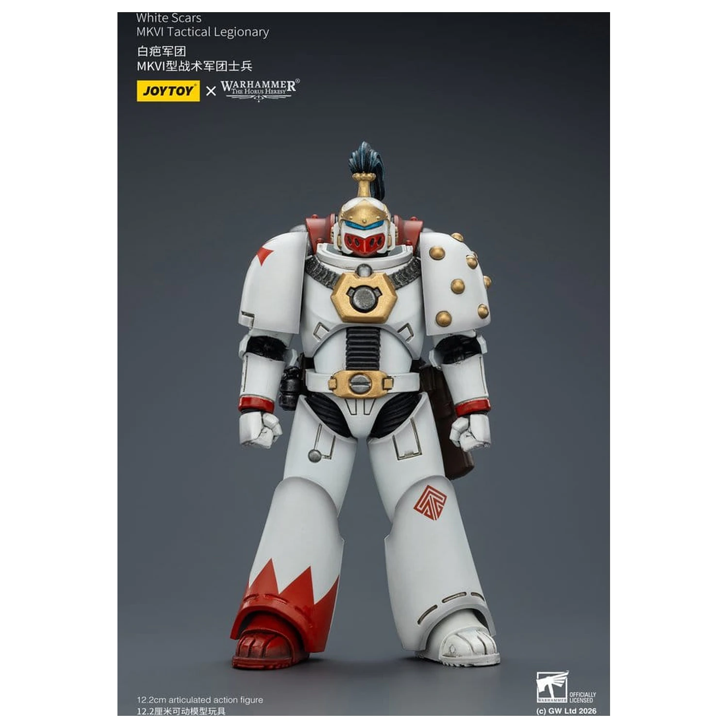 Warhammer The Horus Heresy akčná figúrka White Scars MKVI Tactical Legionary 12 cm produktová fotografia