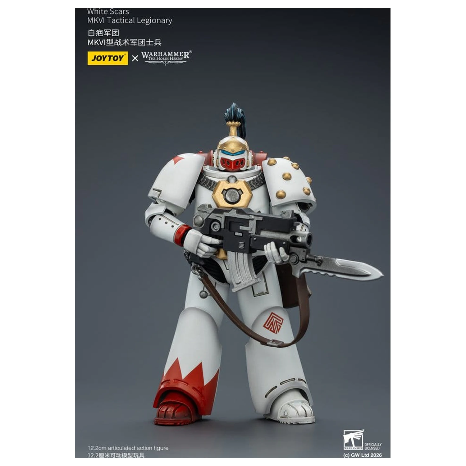 Warhammer The Horus Heresy akčná figúrka White Scars MKVI Tactical Legionary 12 cm produktová fotografia