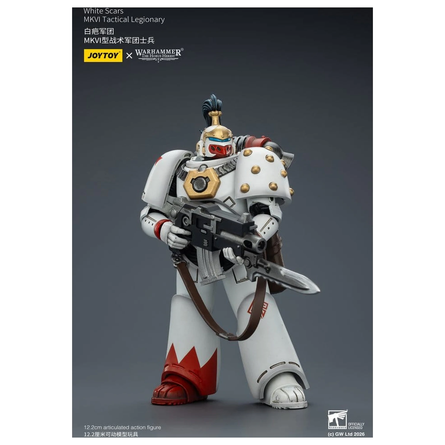 Warhammer The Horus Heresy akčná figúrka White Scars MKVI Tactical Legionary 12 cm produktová fotografia
