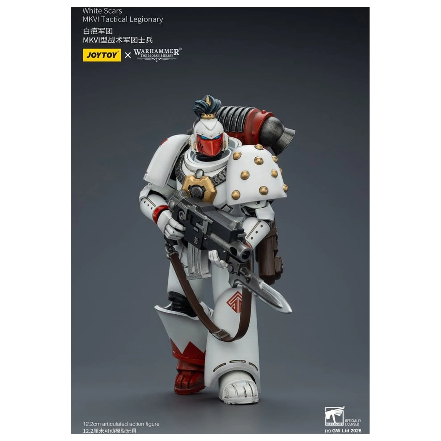 Warhammer The Horus Heresy akčná figúrka White Scars MKVI Tactical Legionary 12 cm produktová fotografia