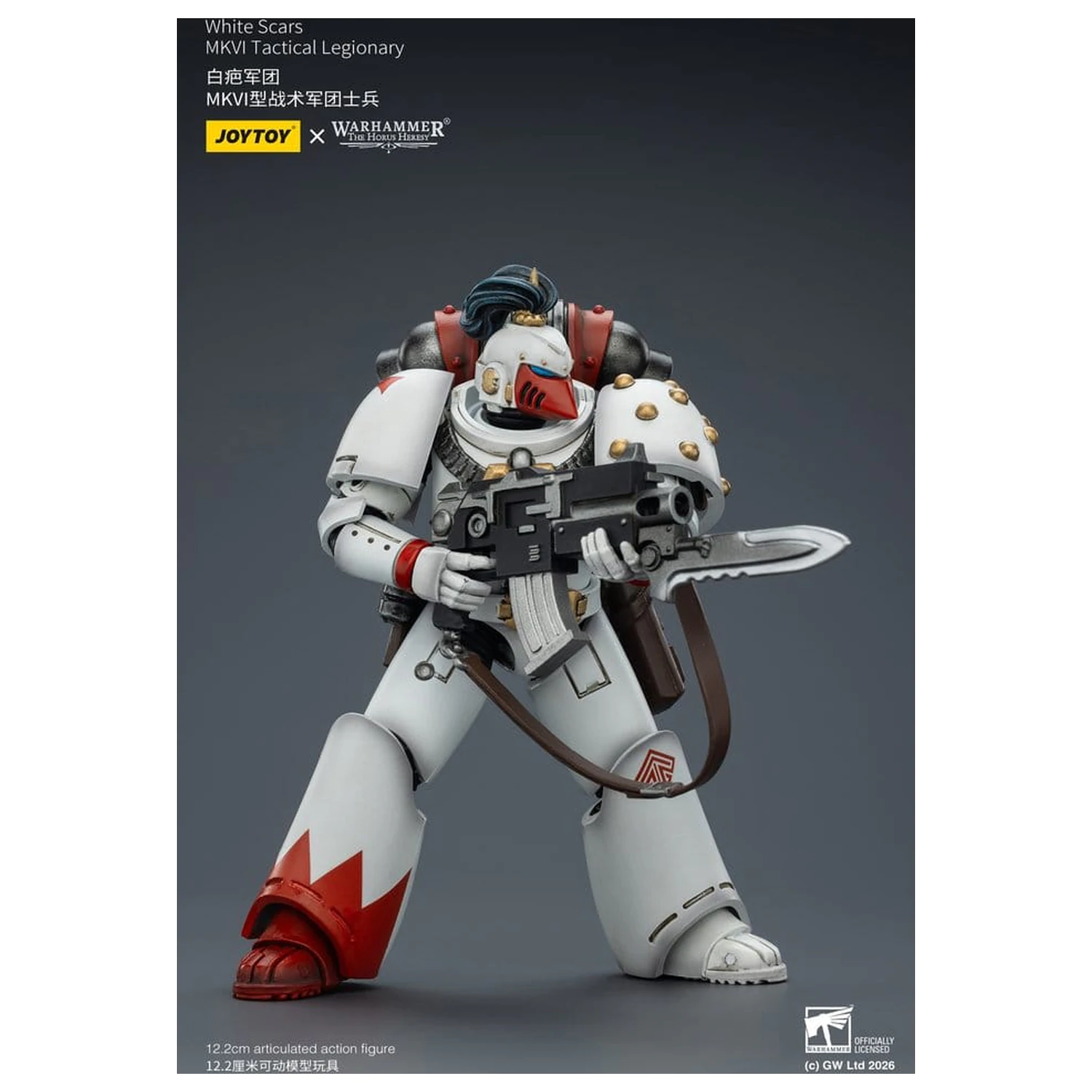 Warhammer The Horus Heresy akčná figúrka White Scars MKVI Tactical Legionary 12 cm produktová fotografia