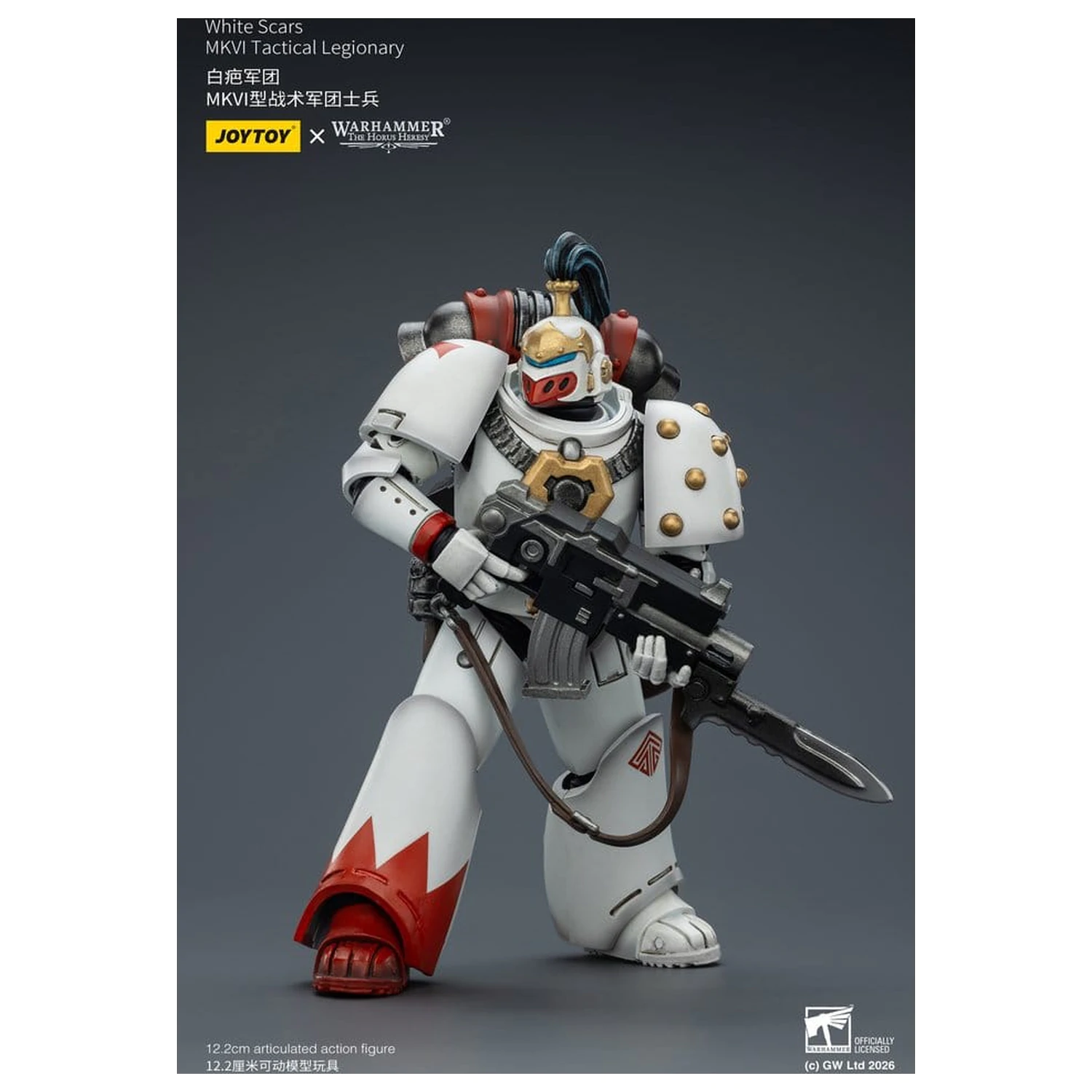 Warhammer The Horus Heresy akčná figúrka White Scars MKVI Tactical Legionary 12 cm produktová fotografia