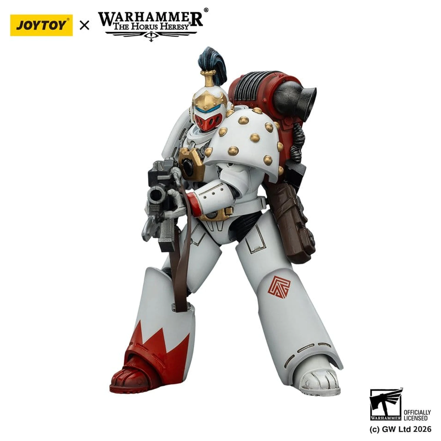 Warhammer The Horus Heresy akčná figúrka White Scars MKVI Tactical Legionary 12 cm produktová fotografia