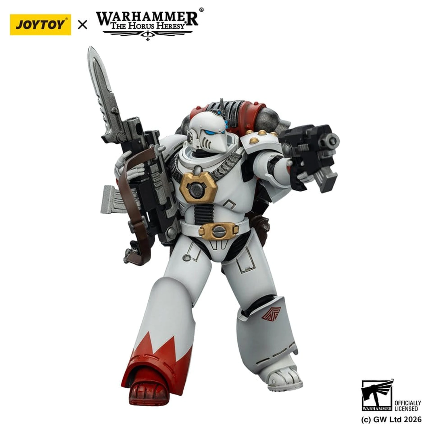 Warhammer The Horus Heresy akčná figúrka White Scars MKVI Tactical Legionary 12 cm produktová fotografia
