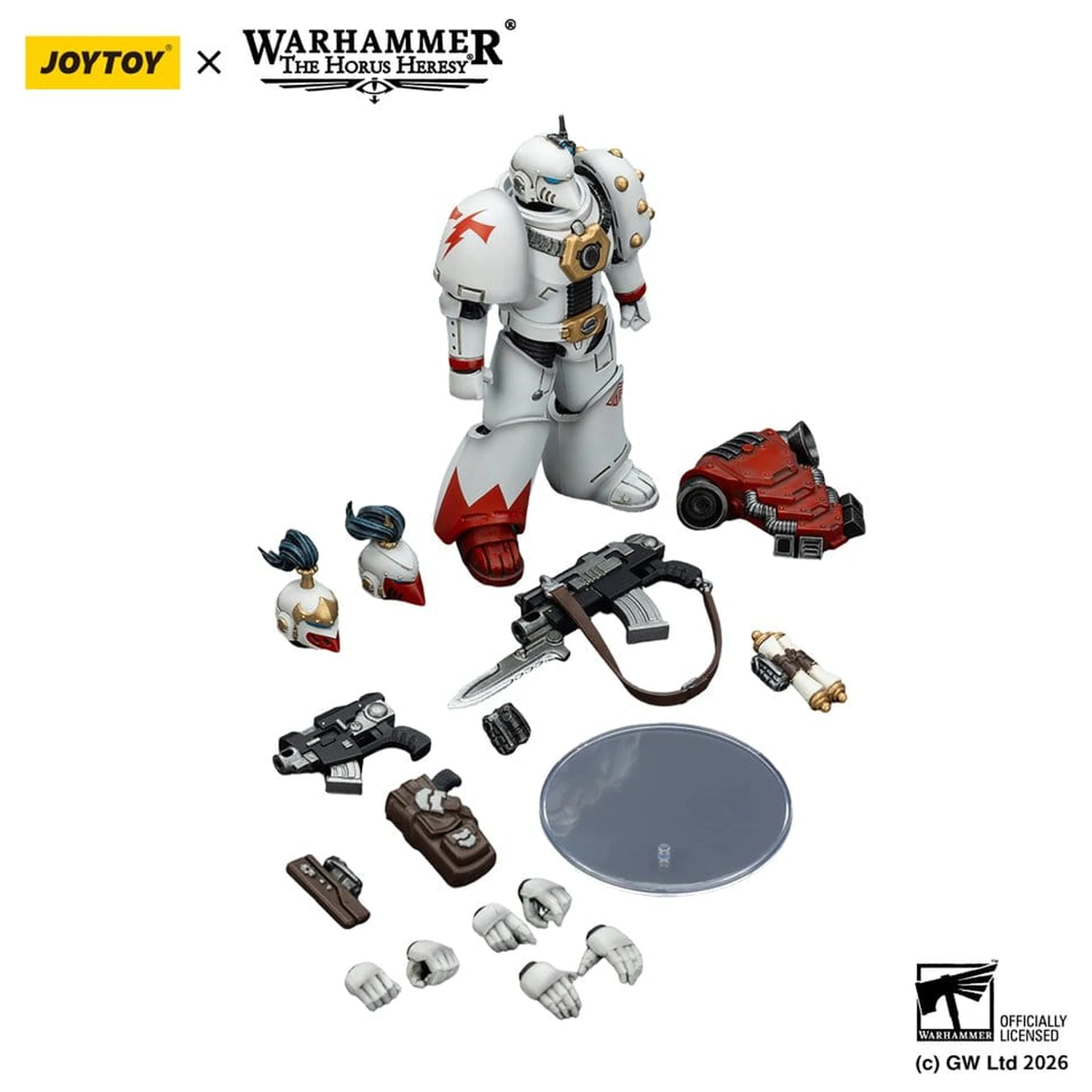 Warhammer The Horus Heresy akčná figúrka White Scars MKVI Tactical Legionary 12 cm produktová fotografia
